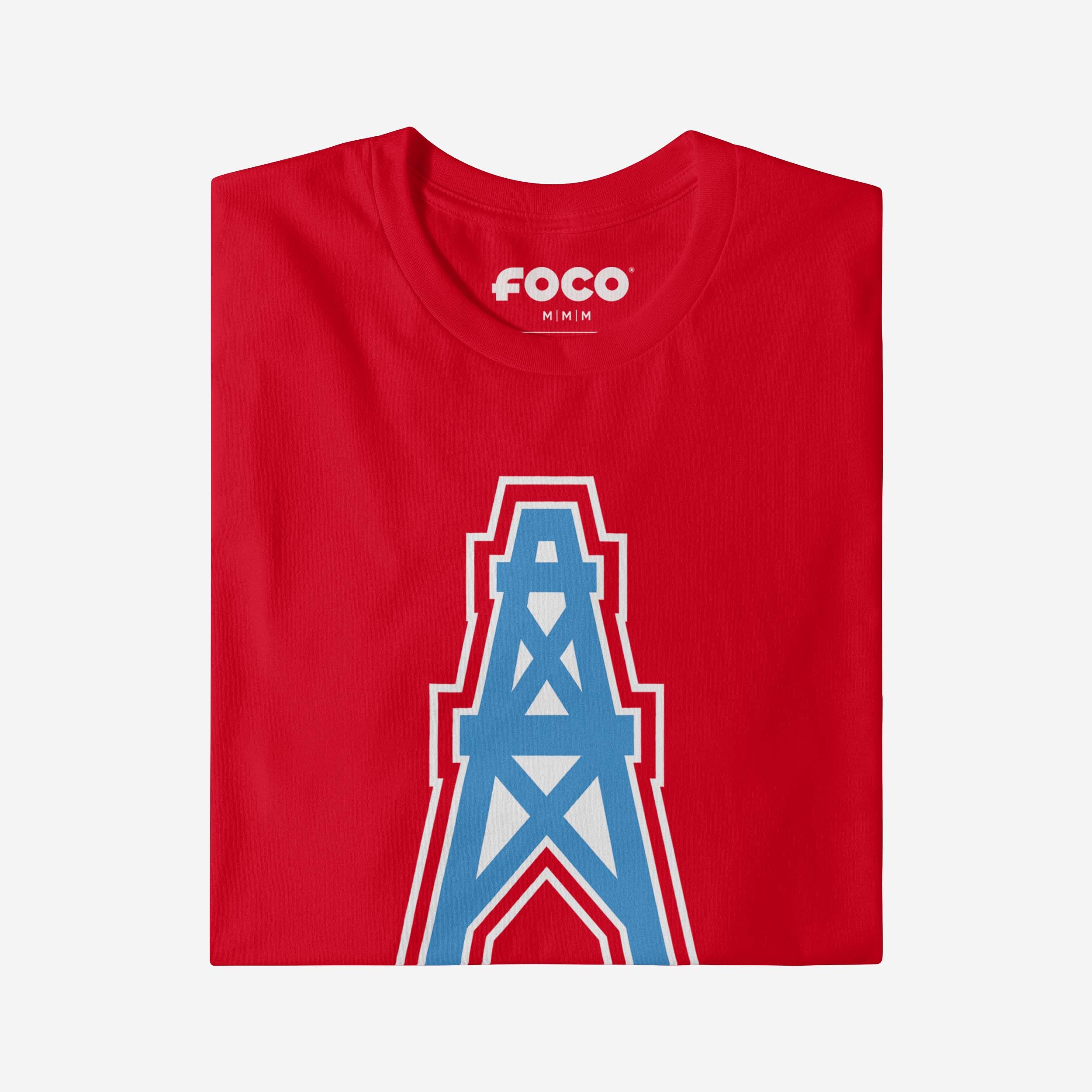 Houston Oilers 1980 Retro Logo T-Shirt - Image 4