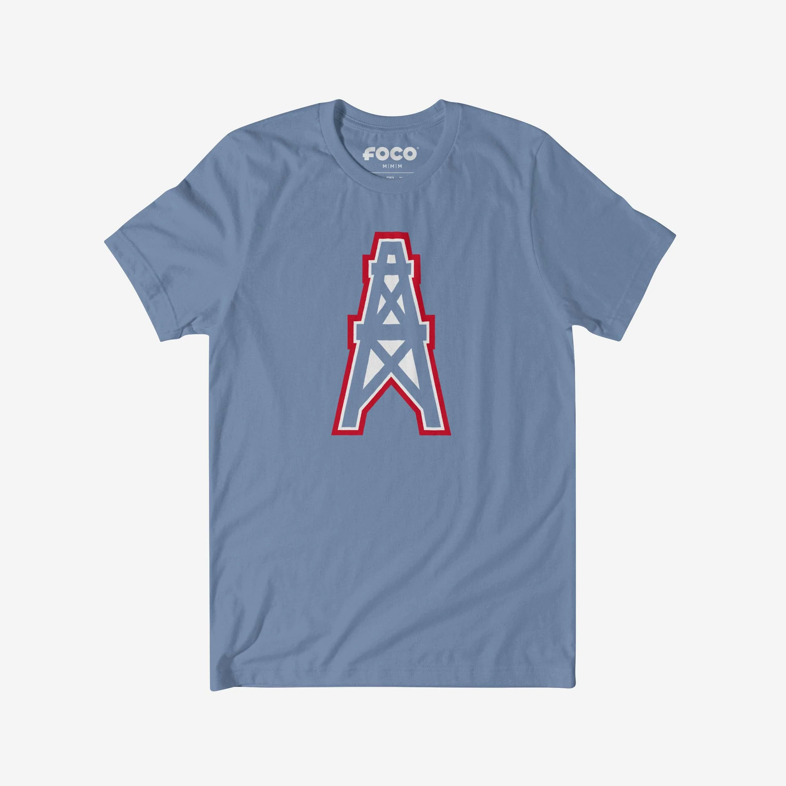 Houston Oilers 1980 Retro Logo T-Shirt - Image 5