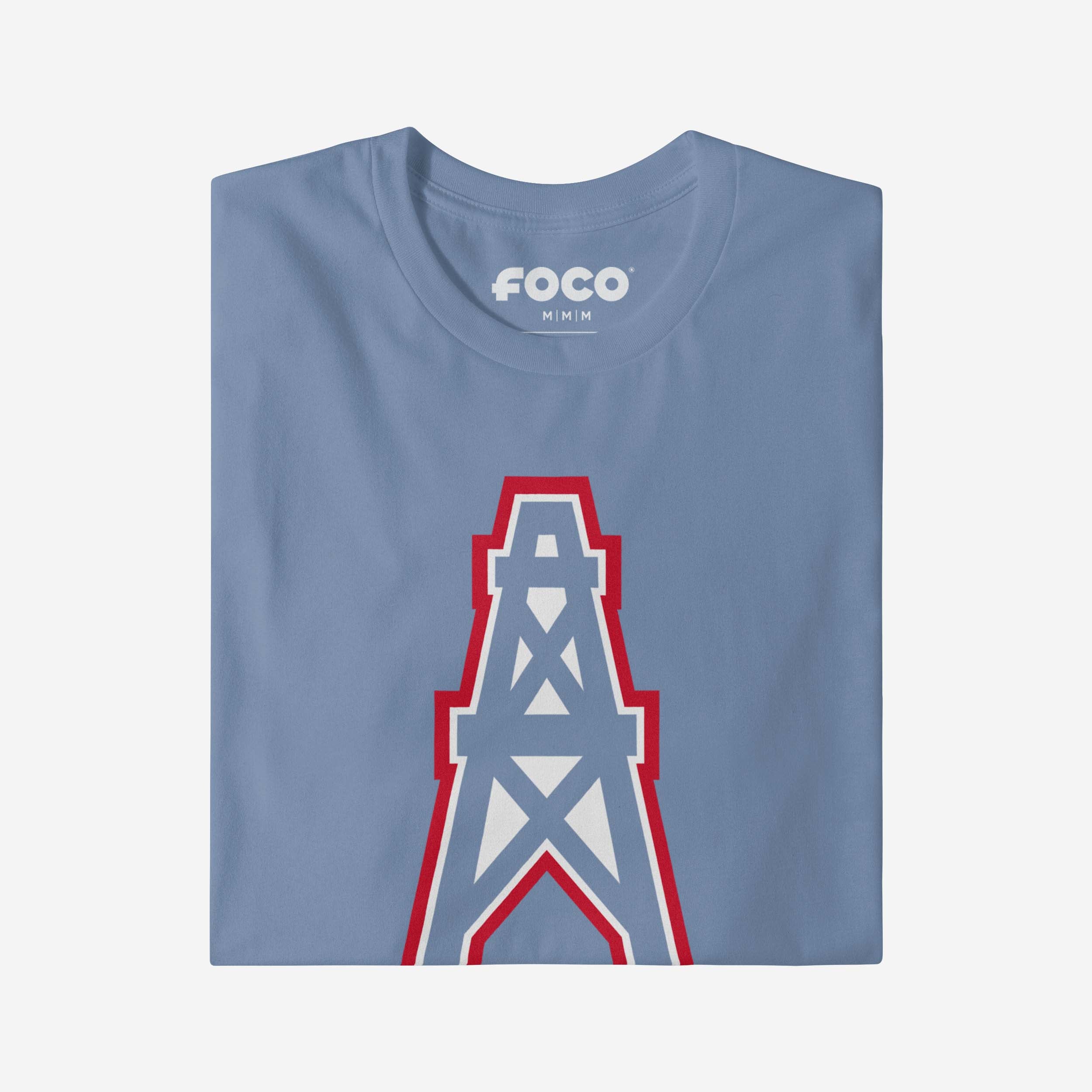 Houston Oilers 1980 Retro Logo T-Shirt - Image 8