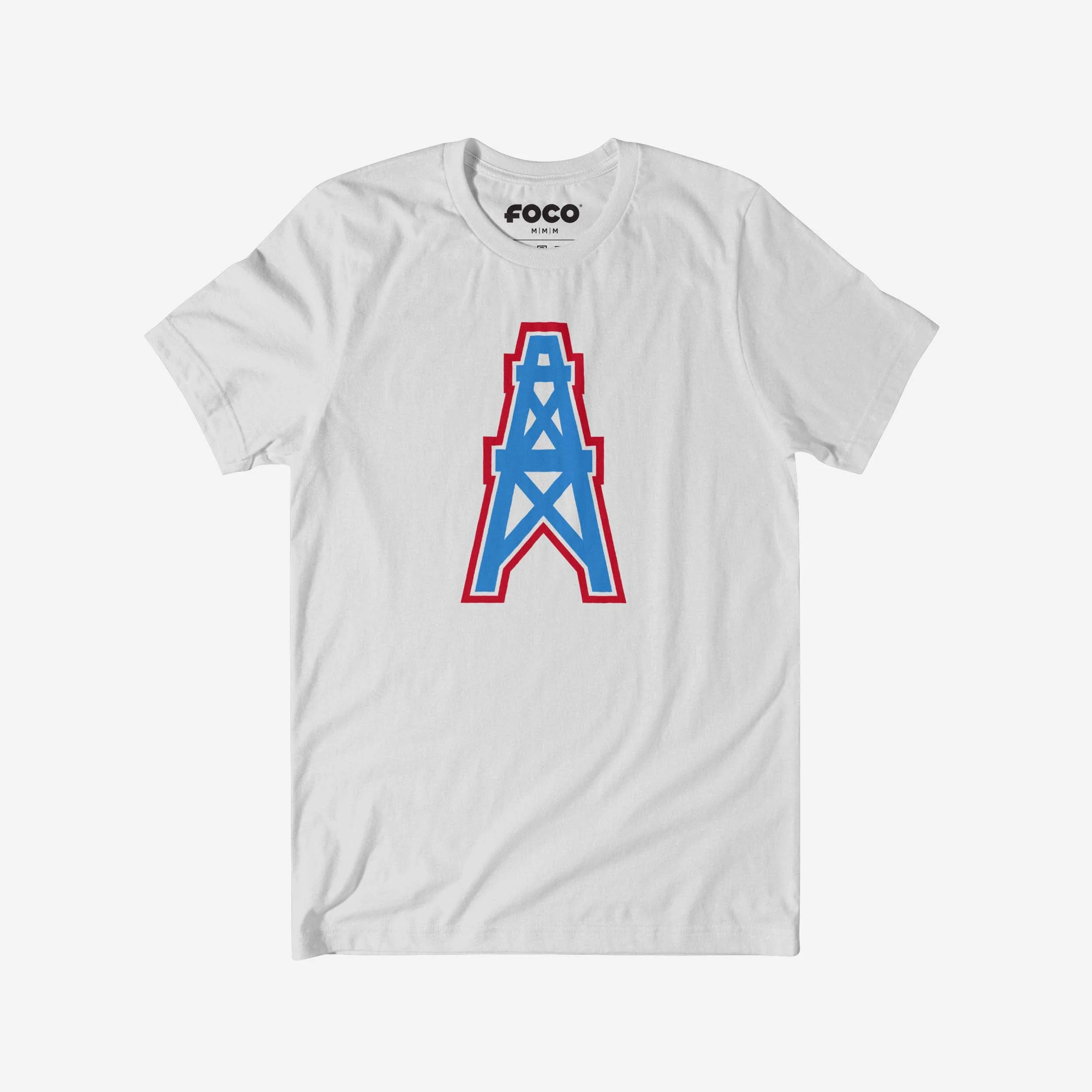 Houston Oilers 1980 Retro Logo T-Shirt - Image 9