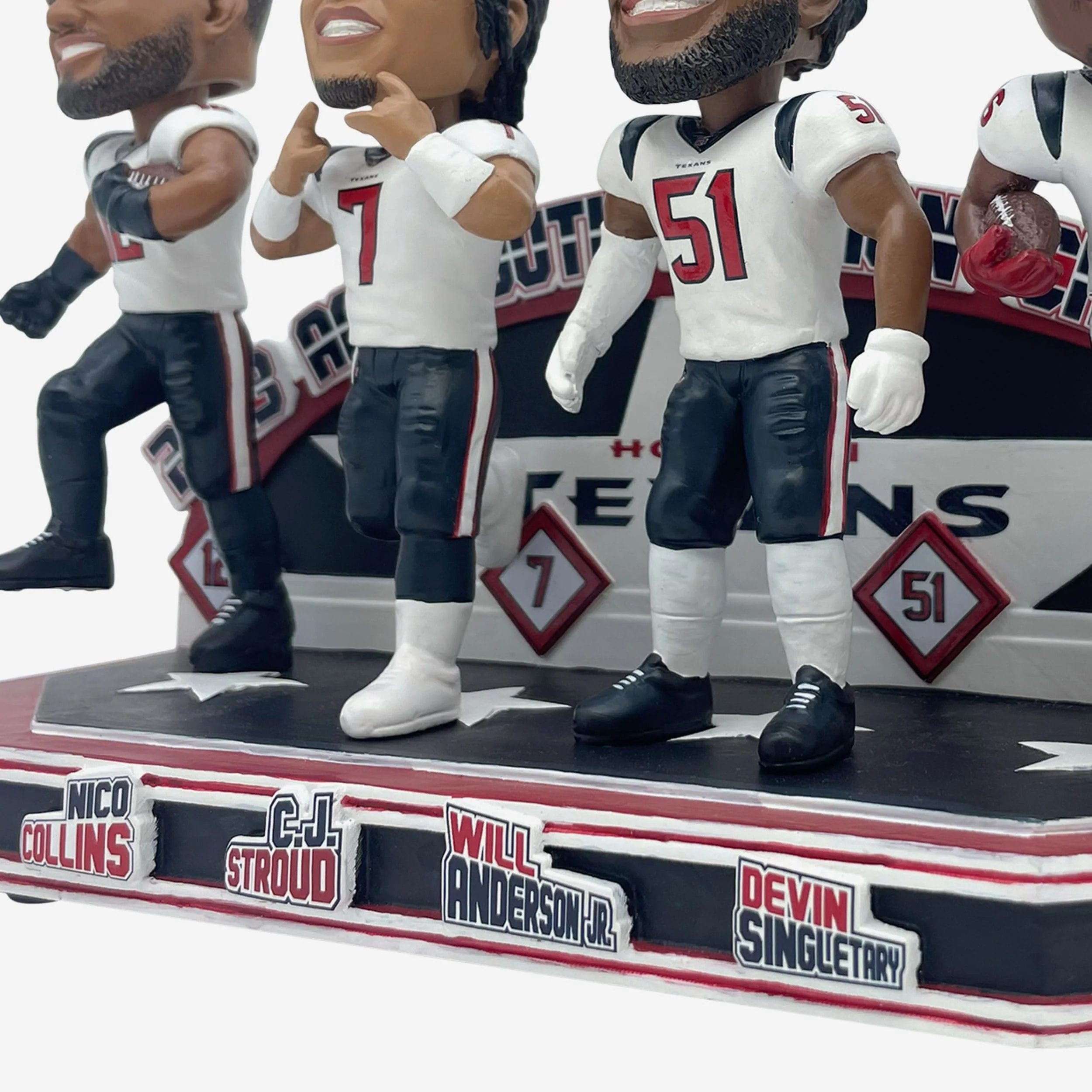 Houston Texans 2023 AFC South Division Champions Mini Bobblehead Scene - Image 4