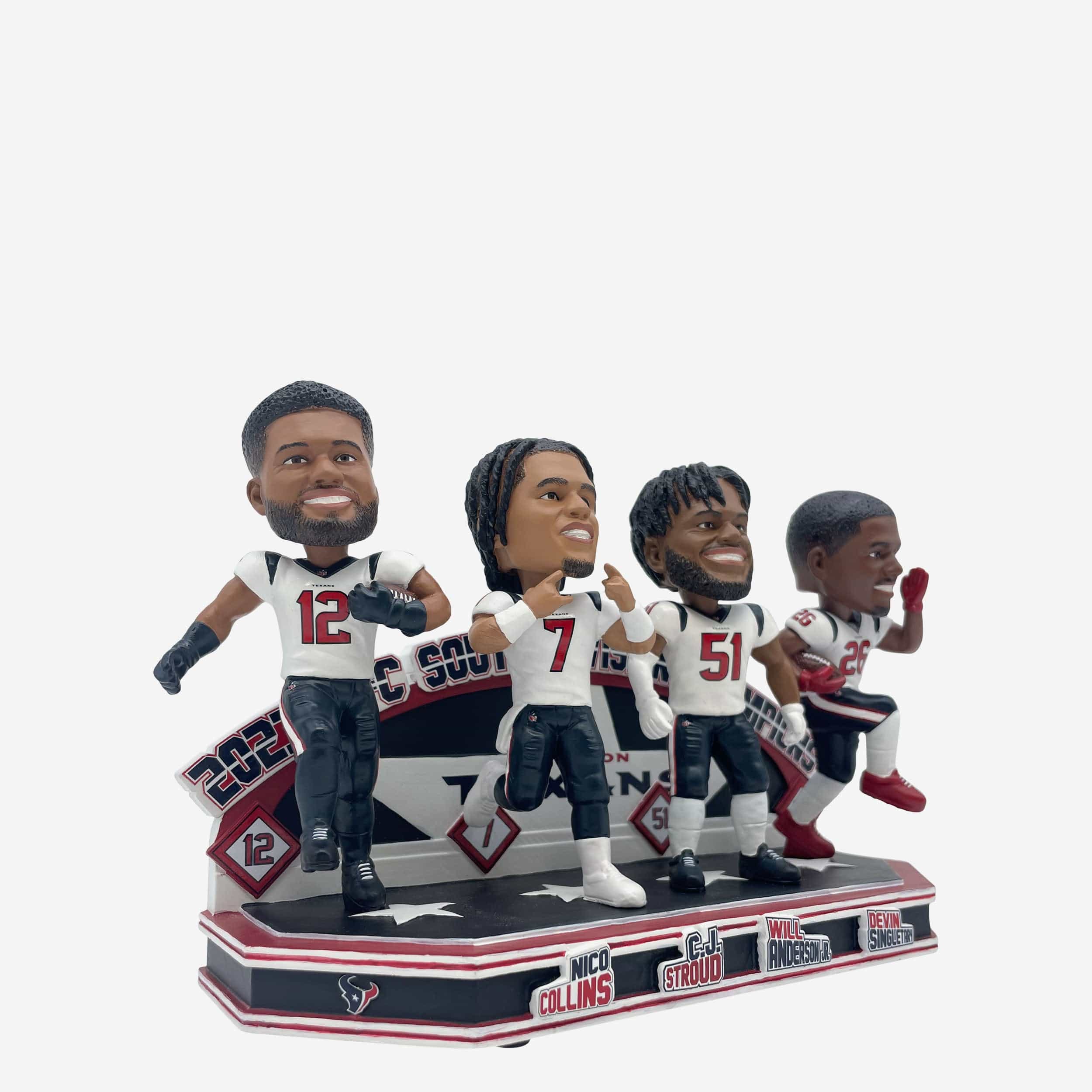 Houston Texans 2023 AFC South Division Champions Mini Bobblehead Scene - Image 5