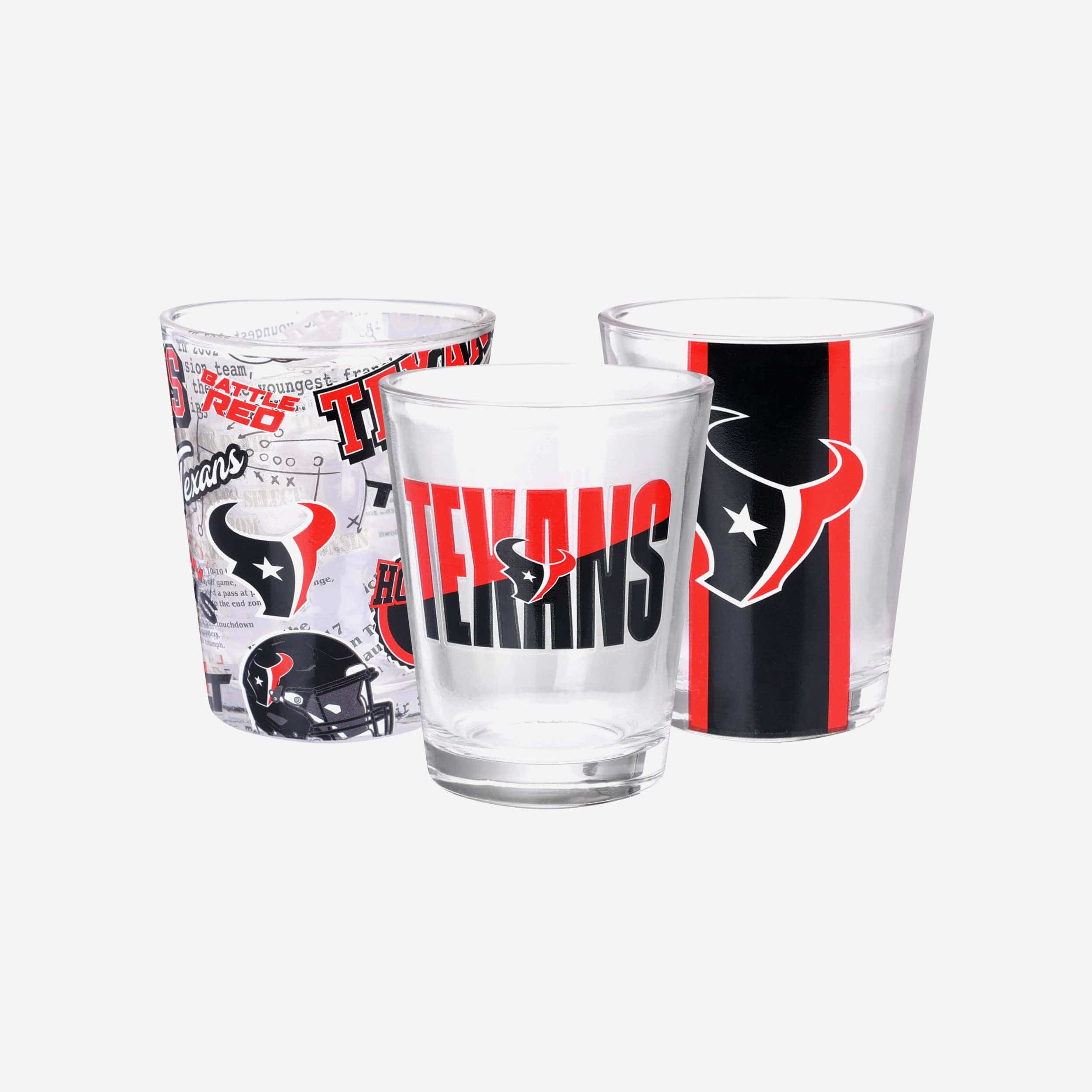 Houston Texans 3 Pack Shot Glass