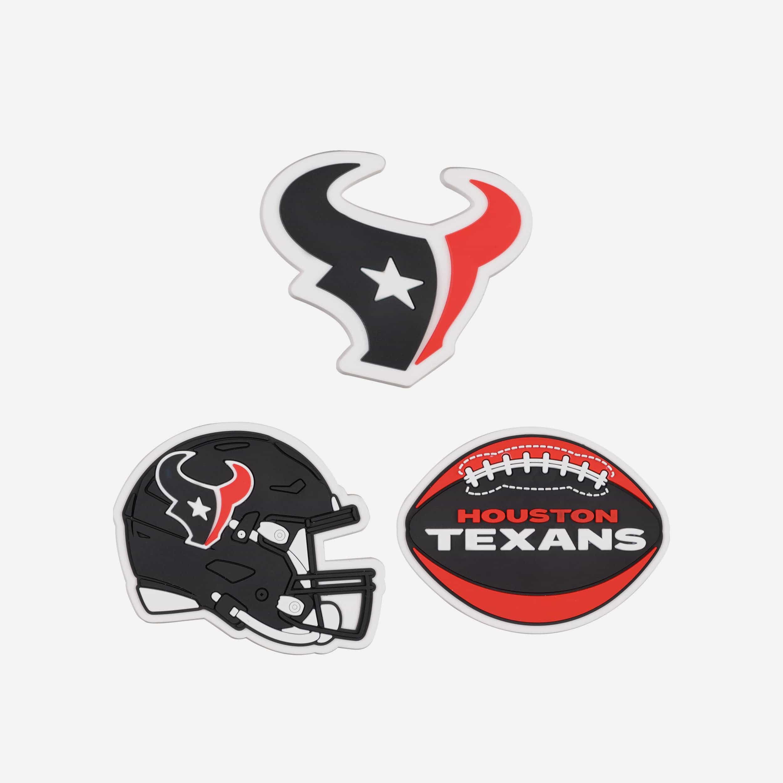 Houston Texans 3 Pack Tailgate Tote Charms