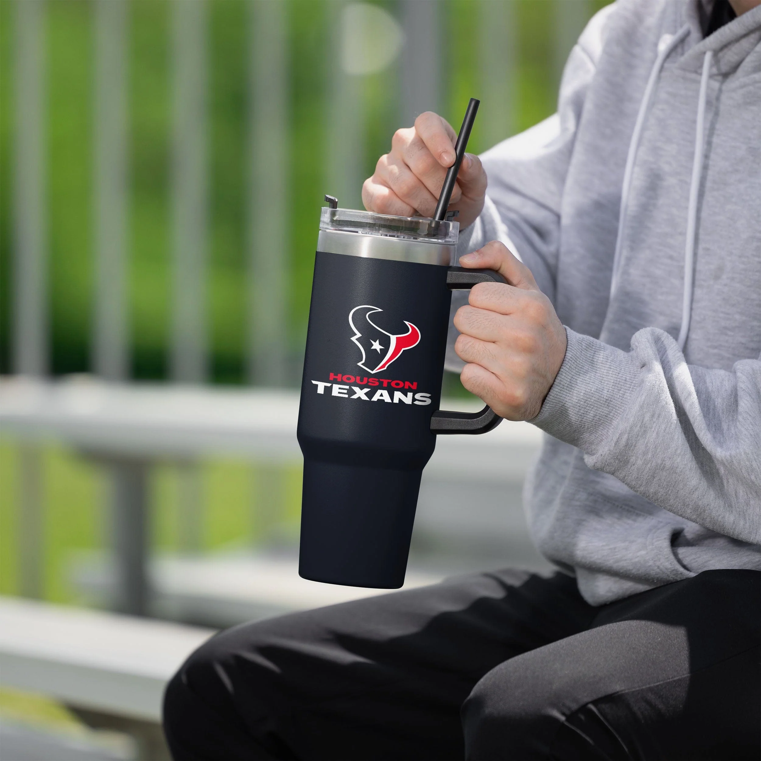 Houston Texans 40 oz XL Tumbler - Image 4