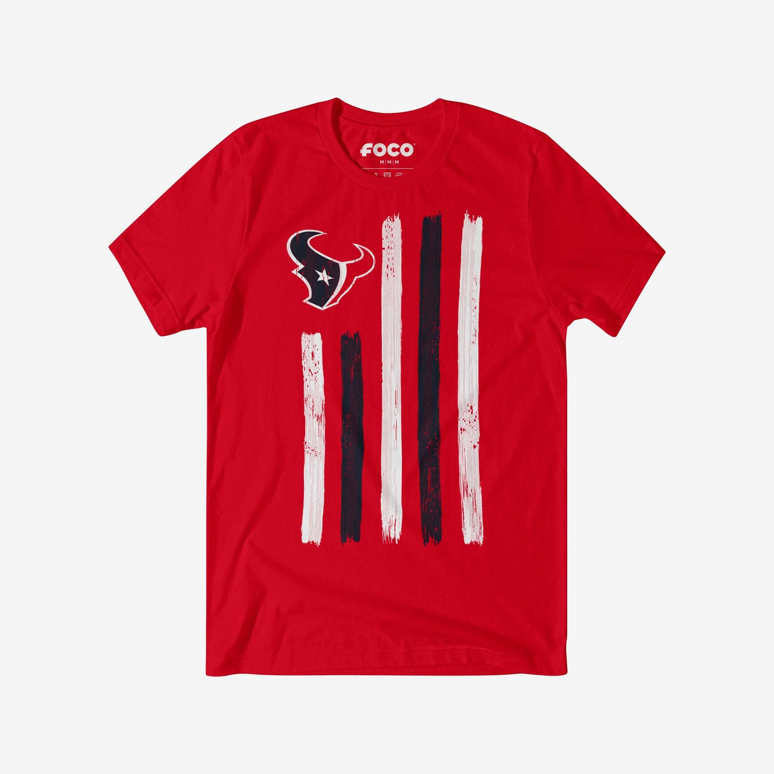 Houston Texans Brushstroke Flag T-Shirt