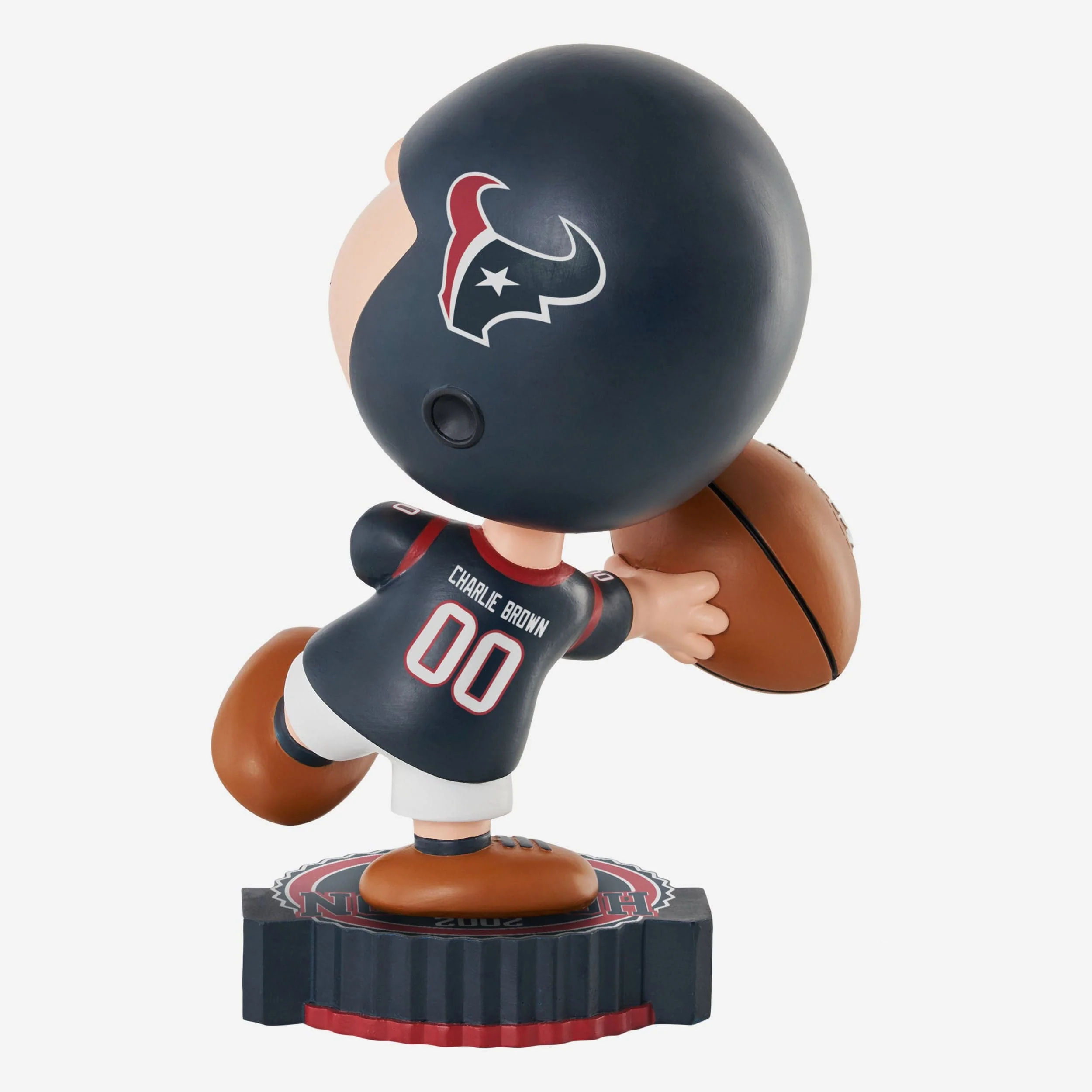 Houston Texans Charlie Brown Peanuts Bighead Bobblehead - Image 5