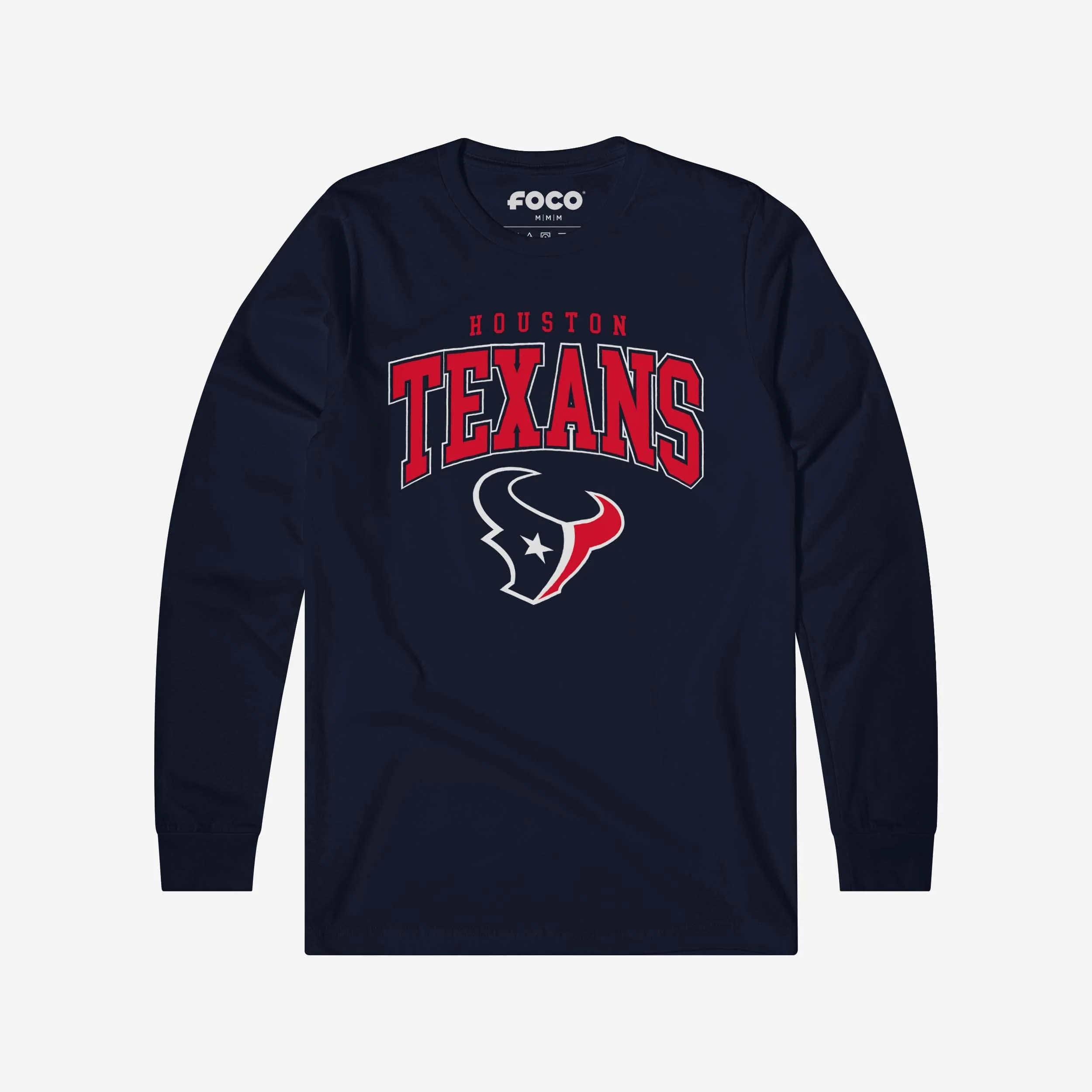 Houston Texans Classic Logo Long Sleeve T-Shirt - Image 5