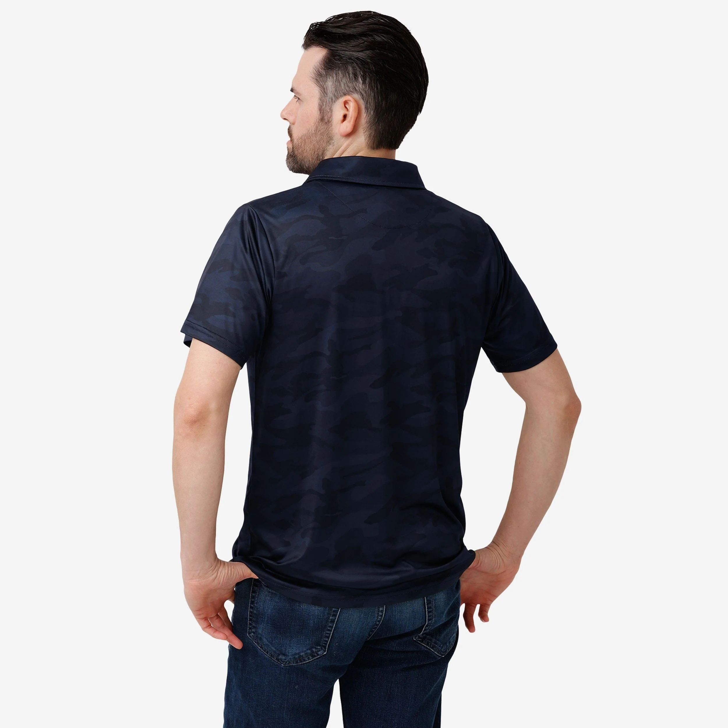 Houston Texans Color Camo Polyester Polo - Image 2