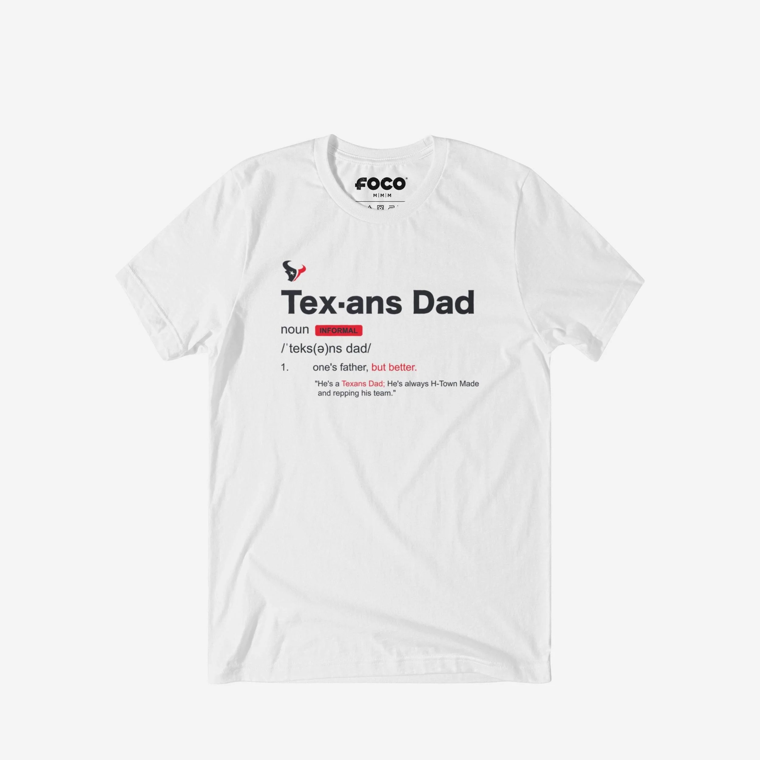Houston Texans Dad Definition T-Shirt