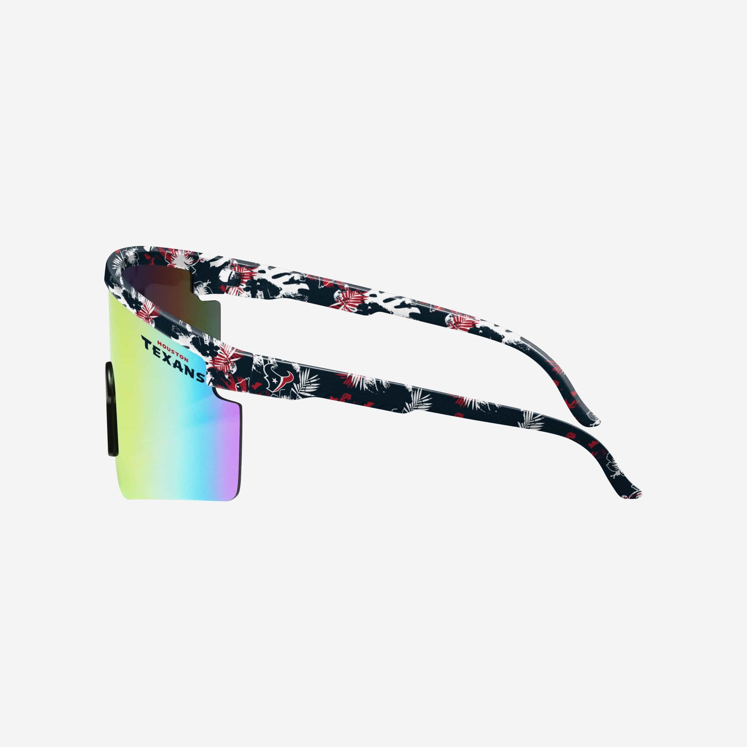 Houston Texans Floral Large Frame Sunglasses - Image 3