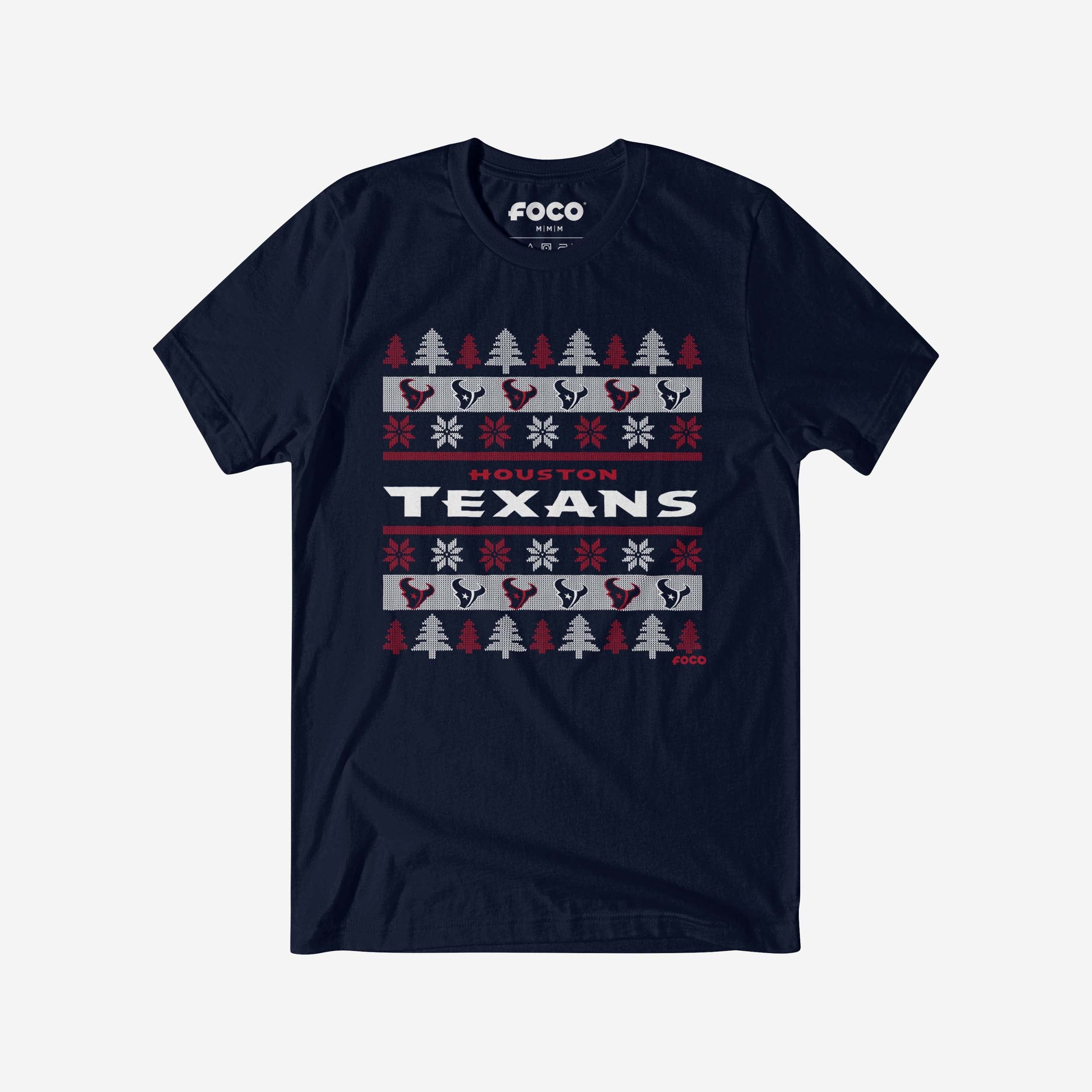 Houston Texans Holiday Sweater T-Shirt