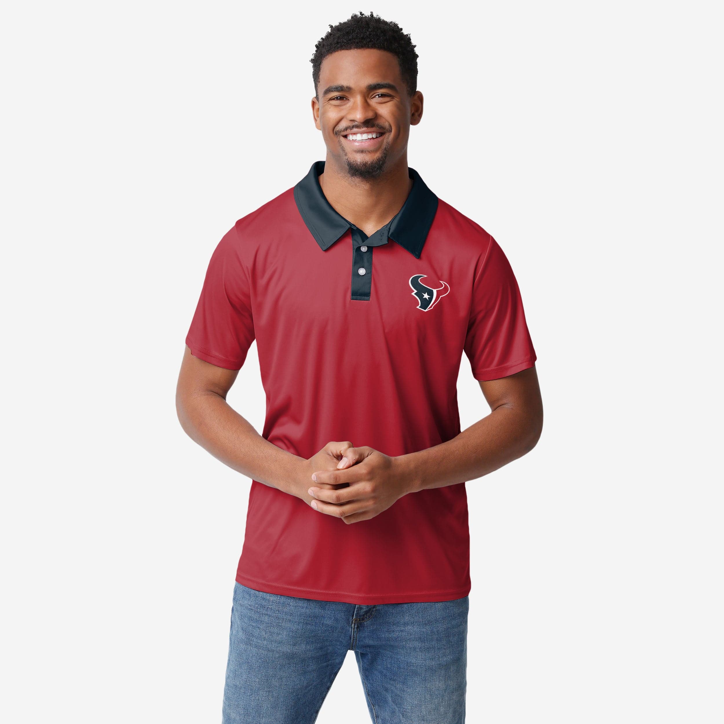 Houston Texans Nightcap Polyester Polo