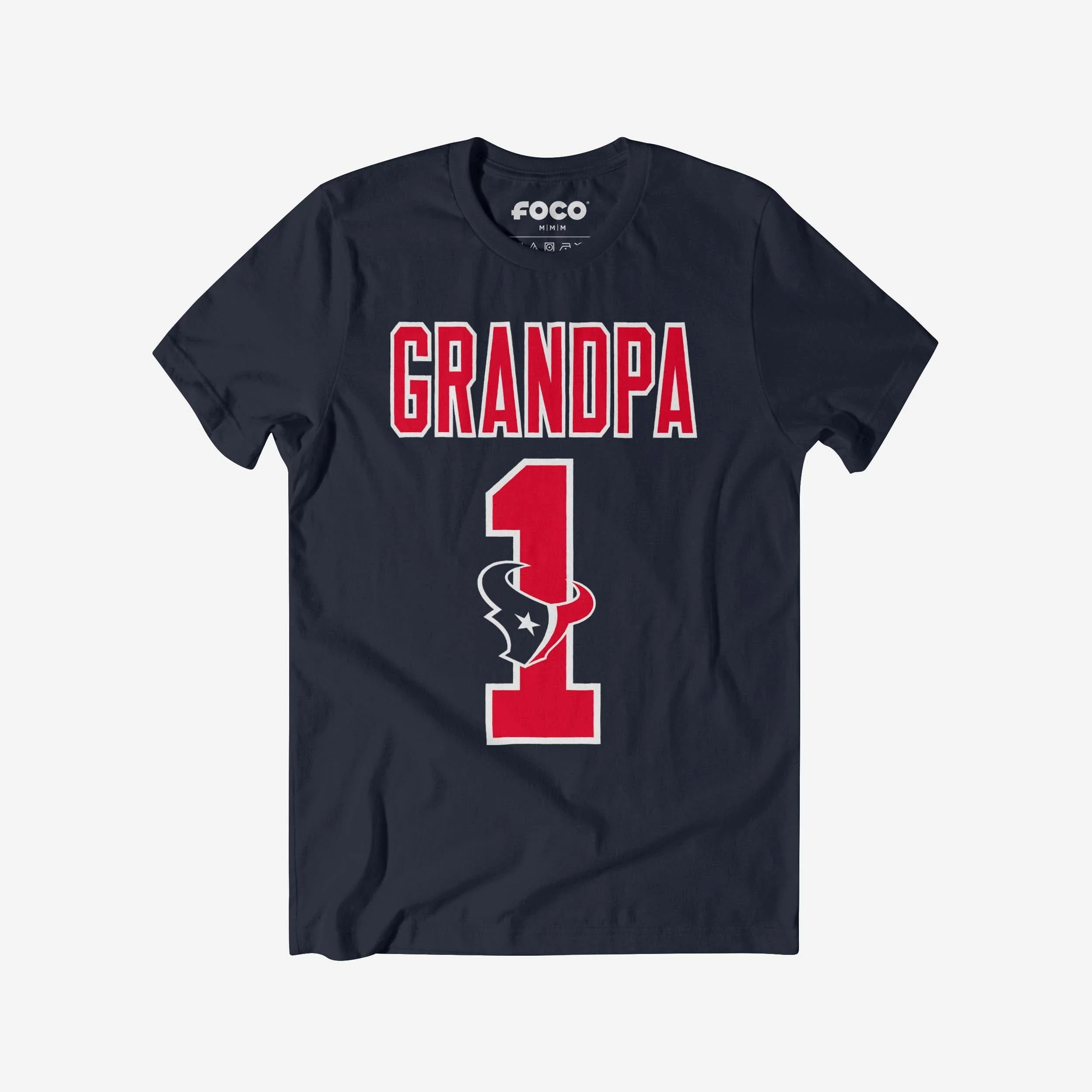 Houston Texans Number 1 Grandpa T-Shirt
