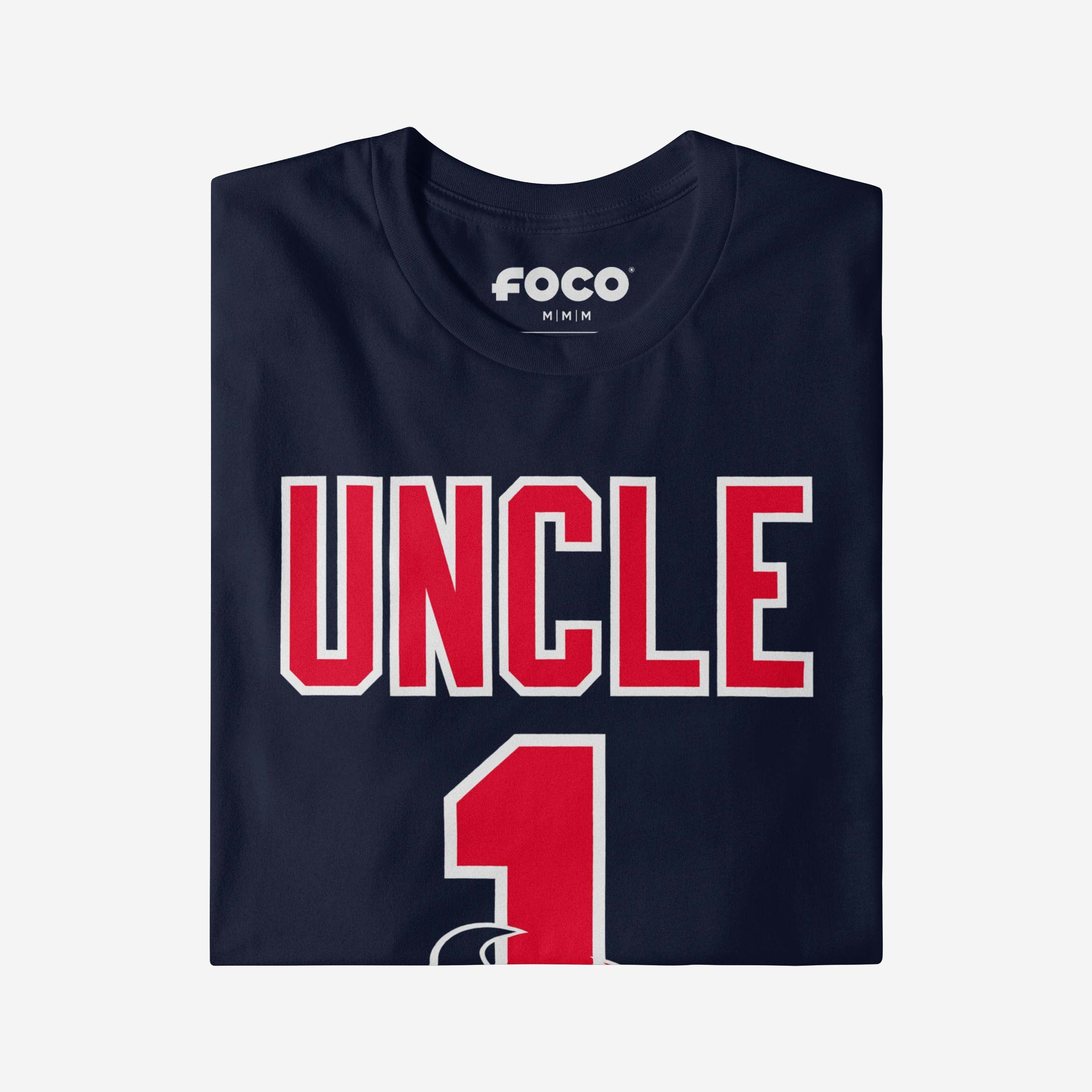 Houston Texans Number 1 Uncle T-Shirt - Image 4