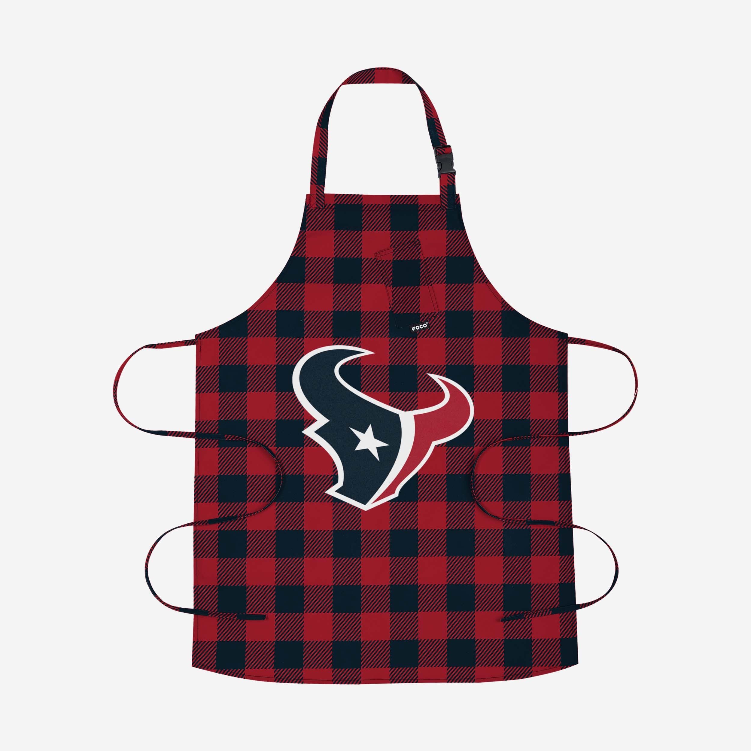 Houston Texans Plaid Apron