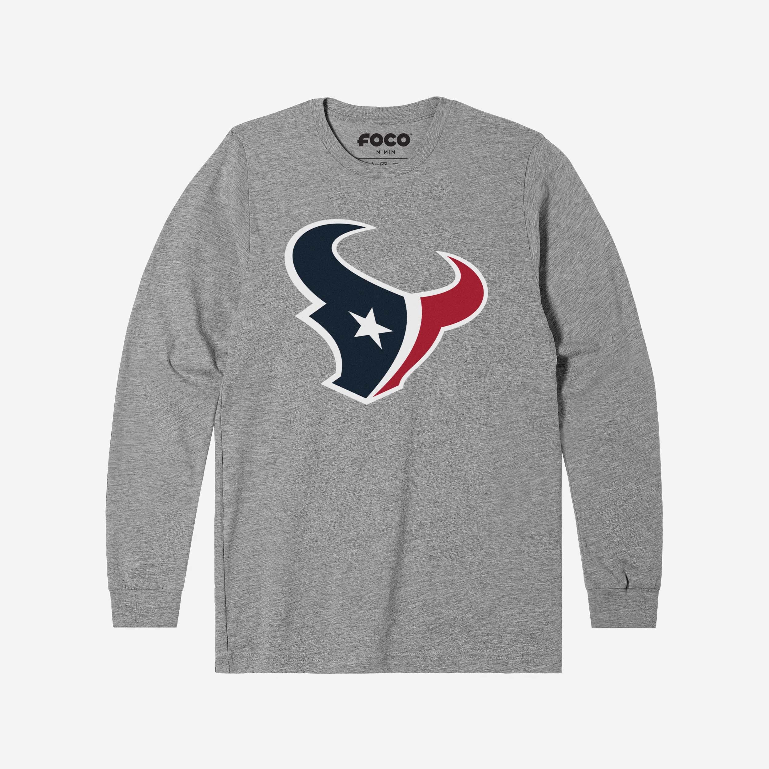 Houston Texans Primary Logo Long Sleeve T-Shirt - Image 12