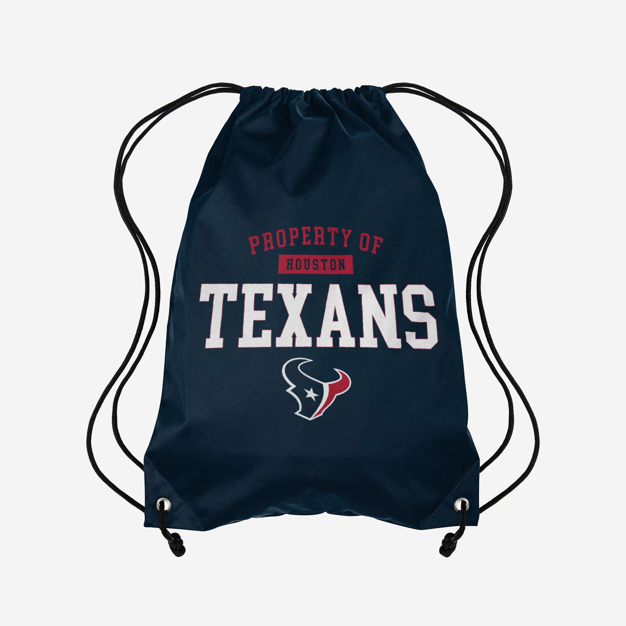 Houston Texans Property Of Drawstring Backpack