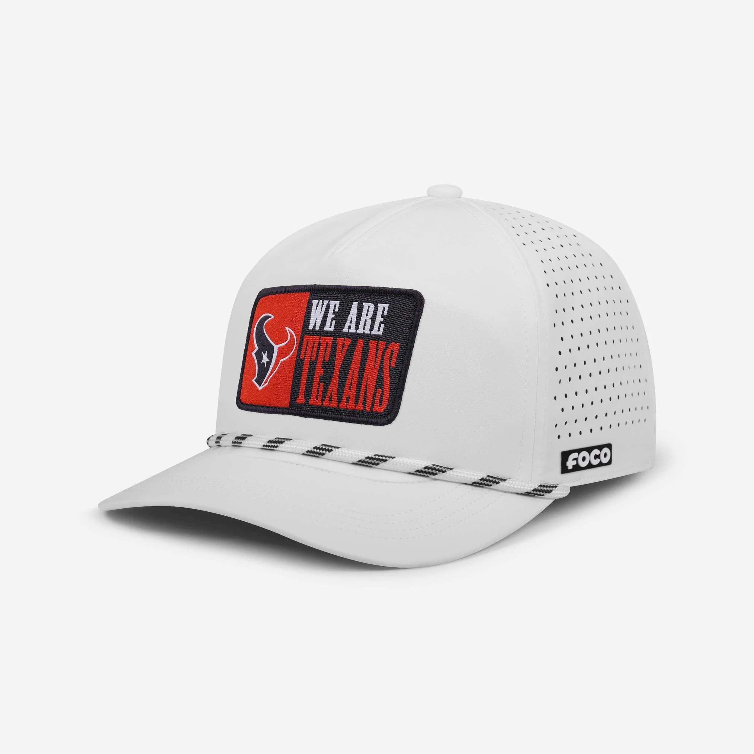 Houston Texans Slogan Patch Poly Pro Marquee RF Cap