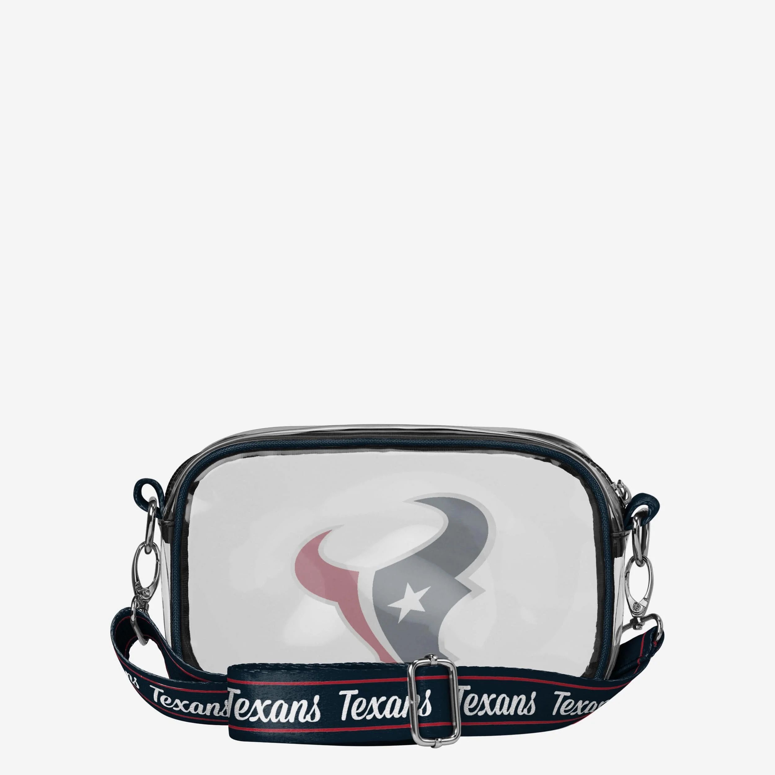 Houston Texans Team Stripe Clear Crossbody Bag - Image 5