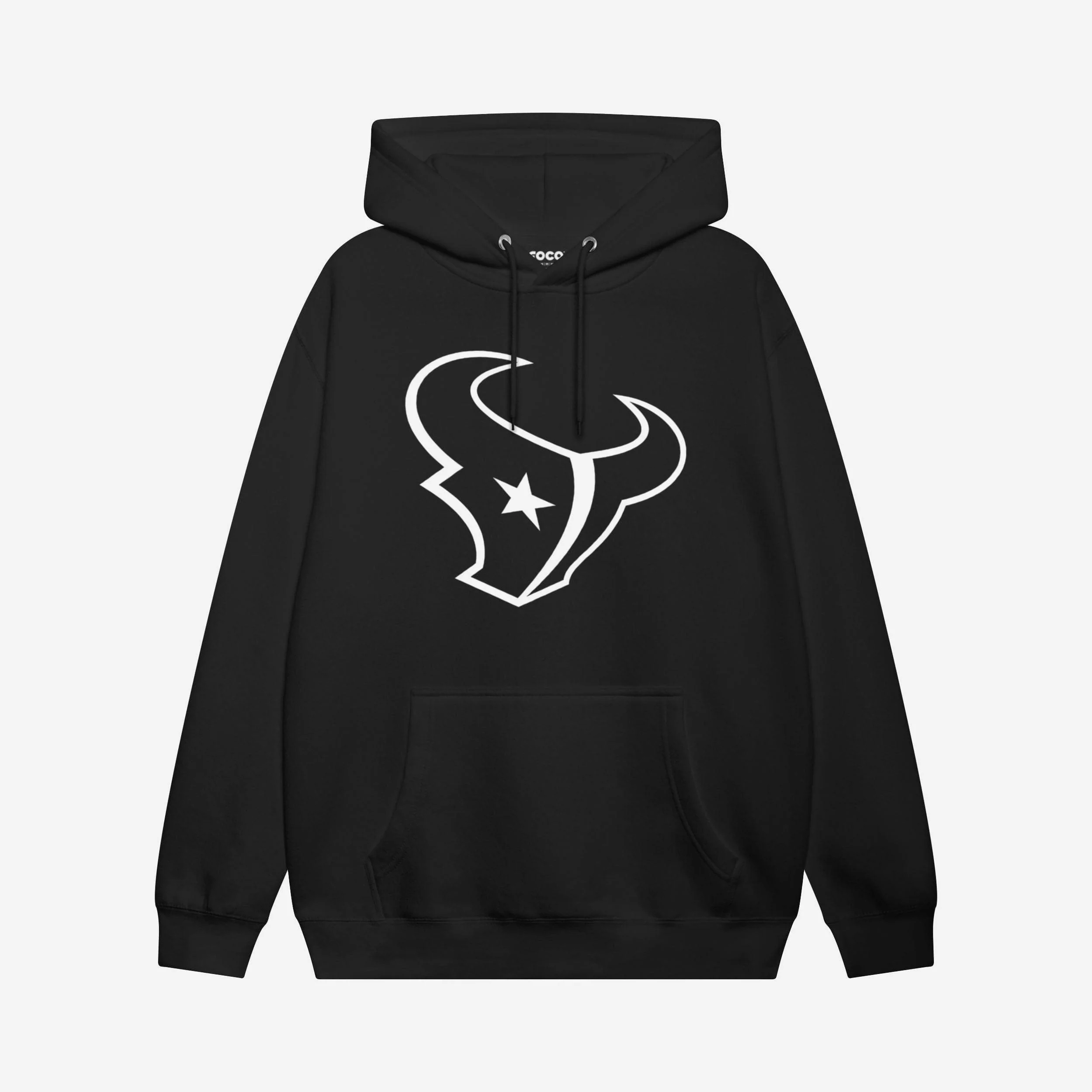 Houston Texans White Logo Hoodie