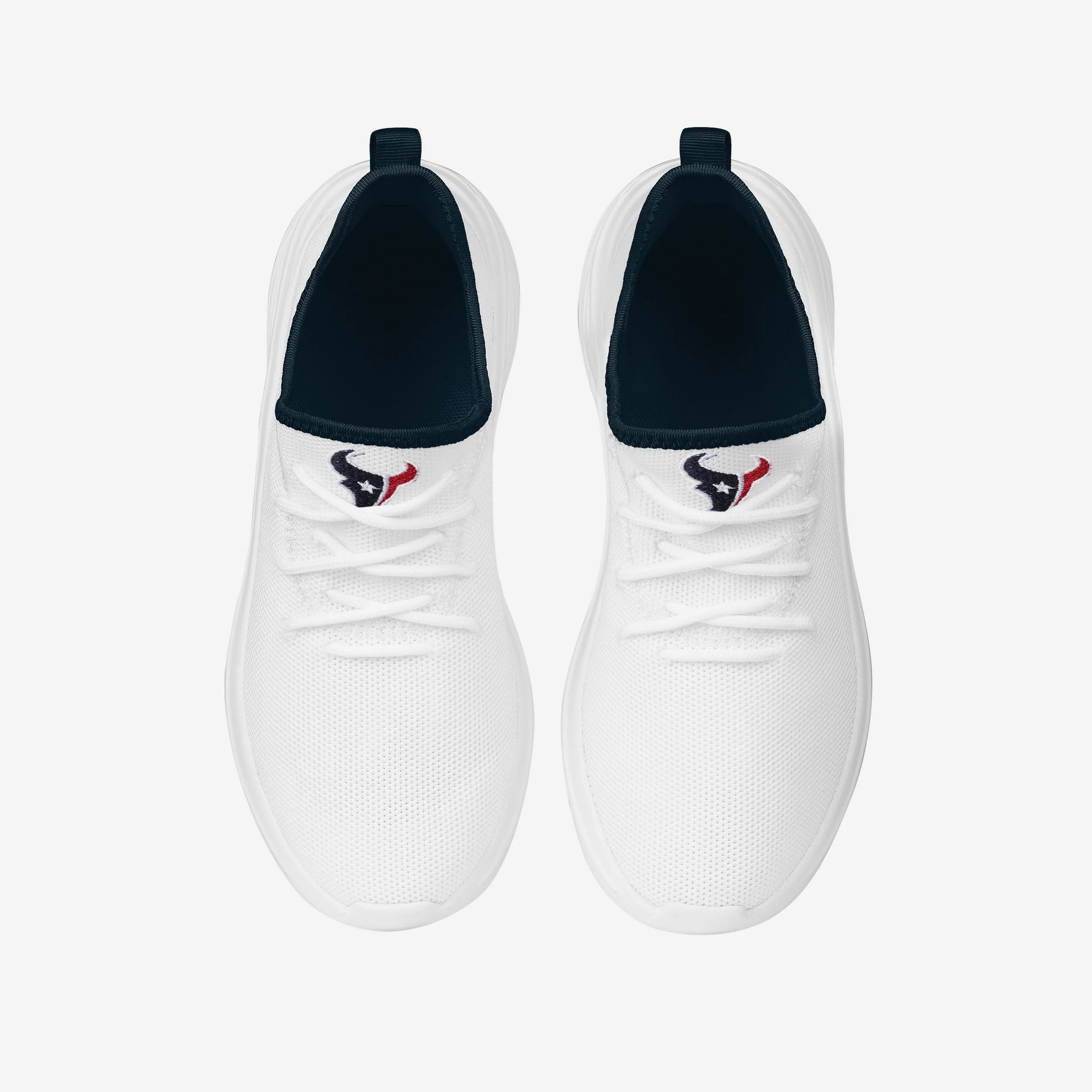 Houston Texans Womens Midsole White Sneakers - Image 4