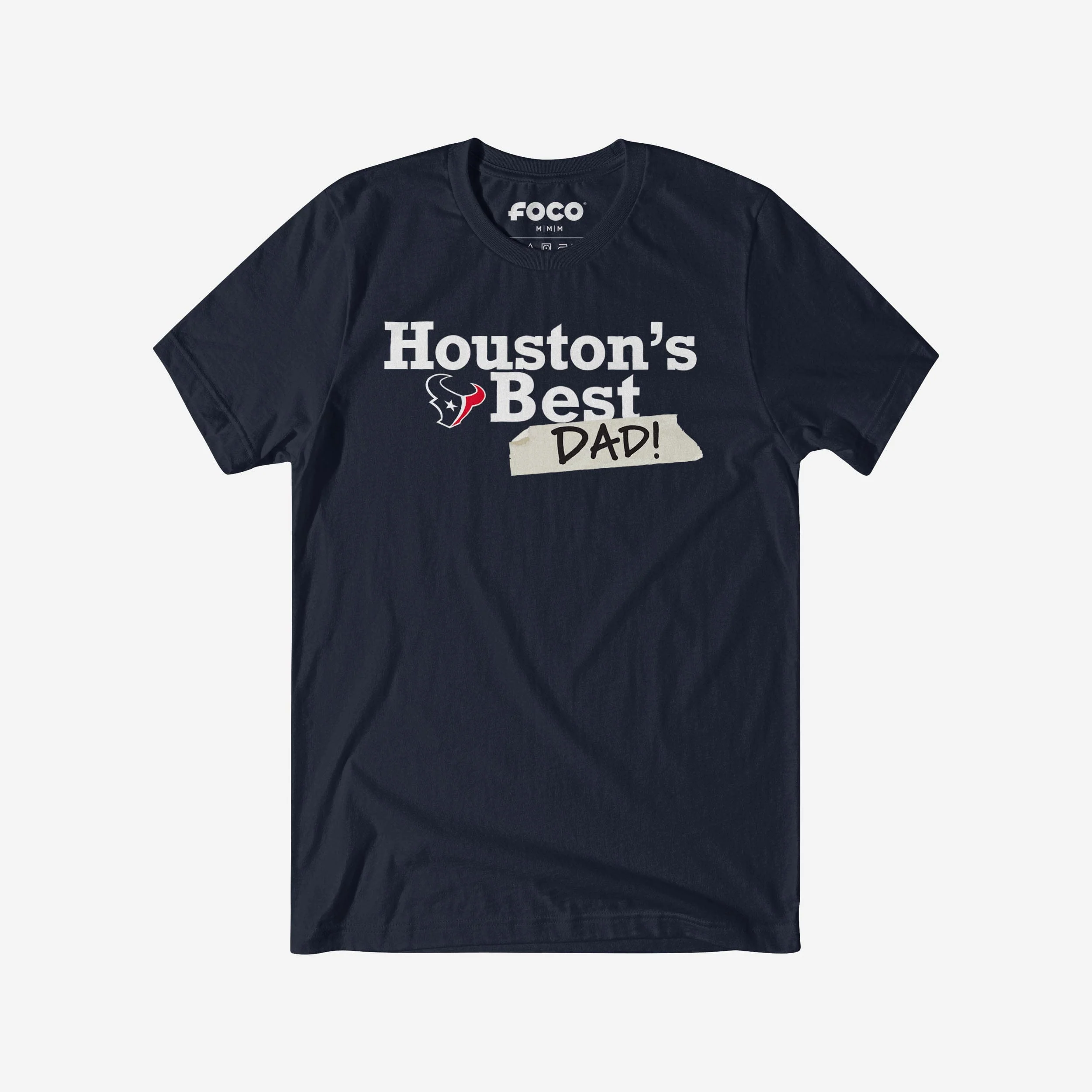 Houston Texans World's Best Dad T-Shirt