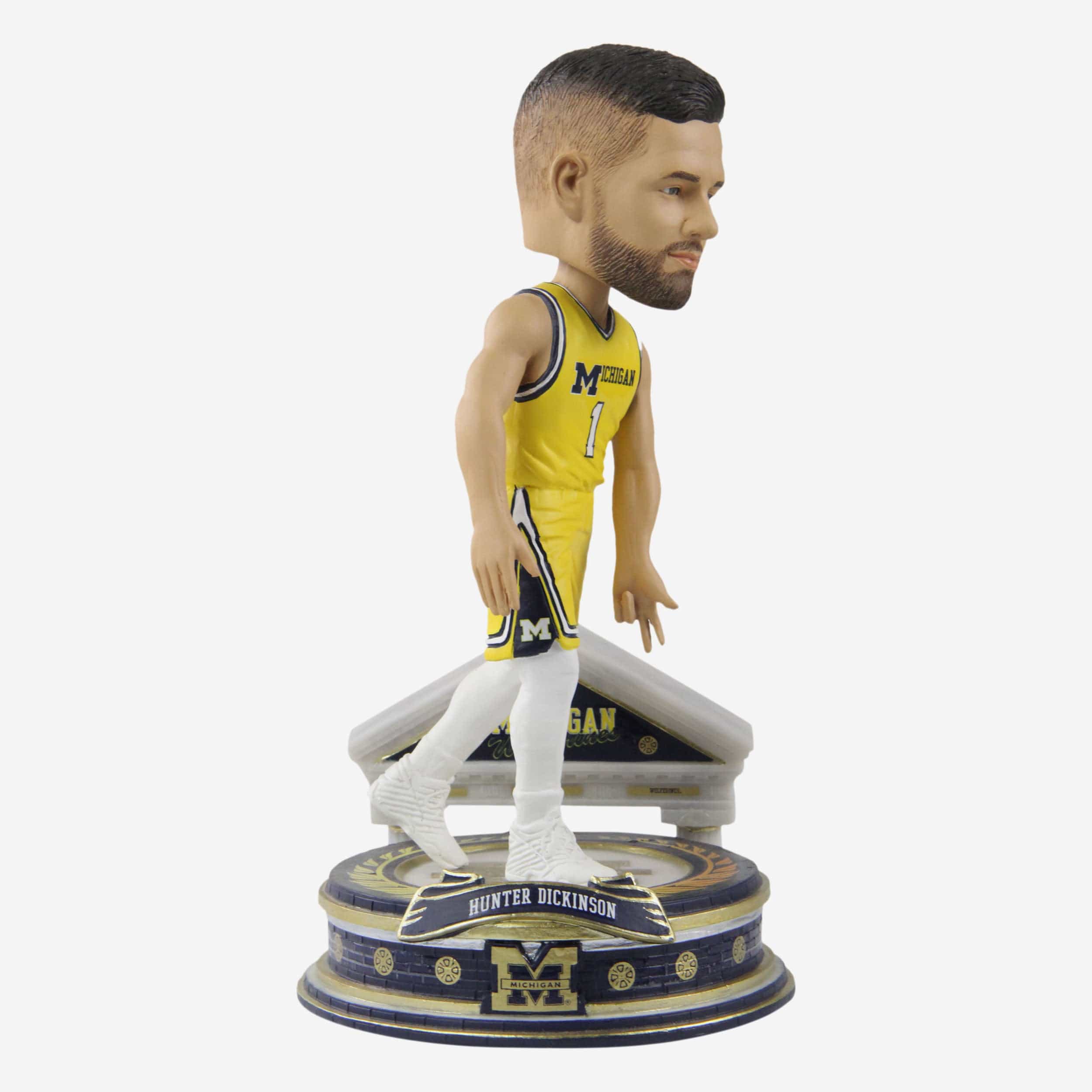Hunter Dickinson Michigan Wolverines Basketball Student Athlete Bobblehead