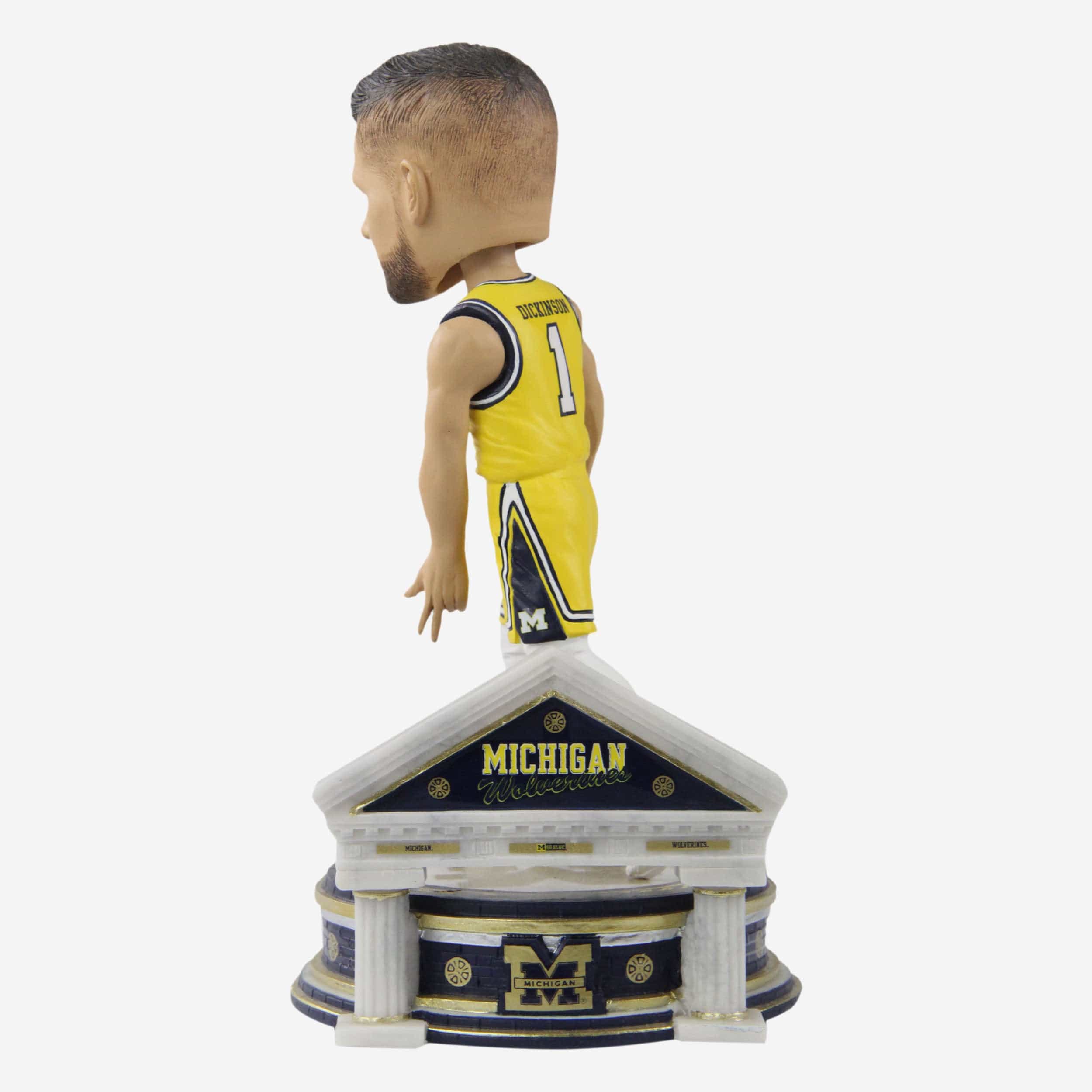 Hunter Dickinson Michigan Wolverines Basketball Student Athlete Bobblehead - Image 5