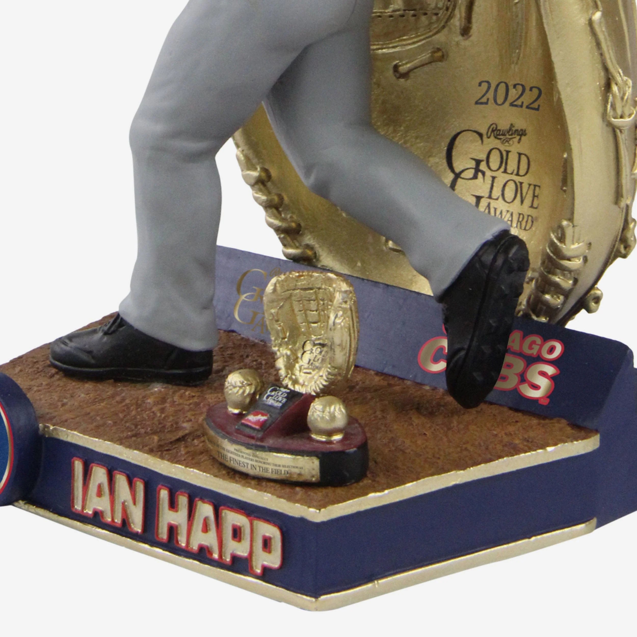 Ian Happ Chicago Cubs 2022 Gold Glove Bobblehead - Image 3