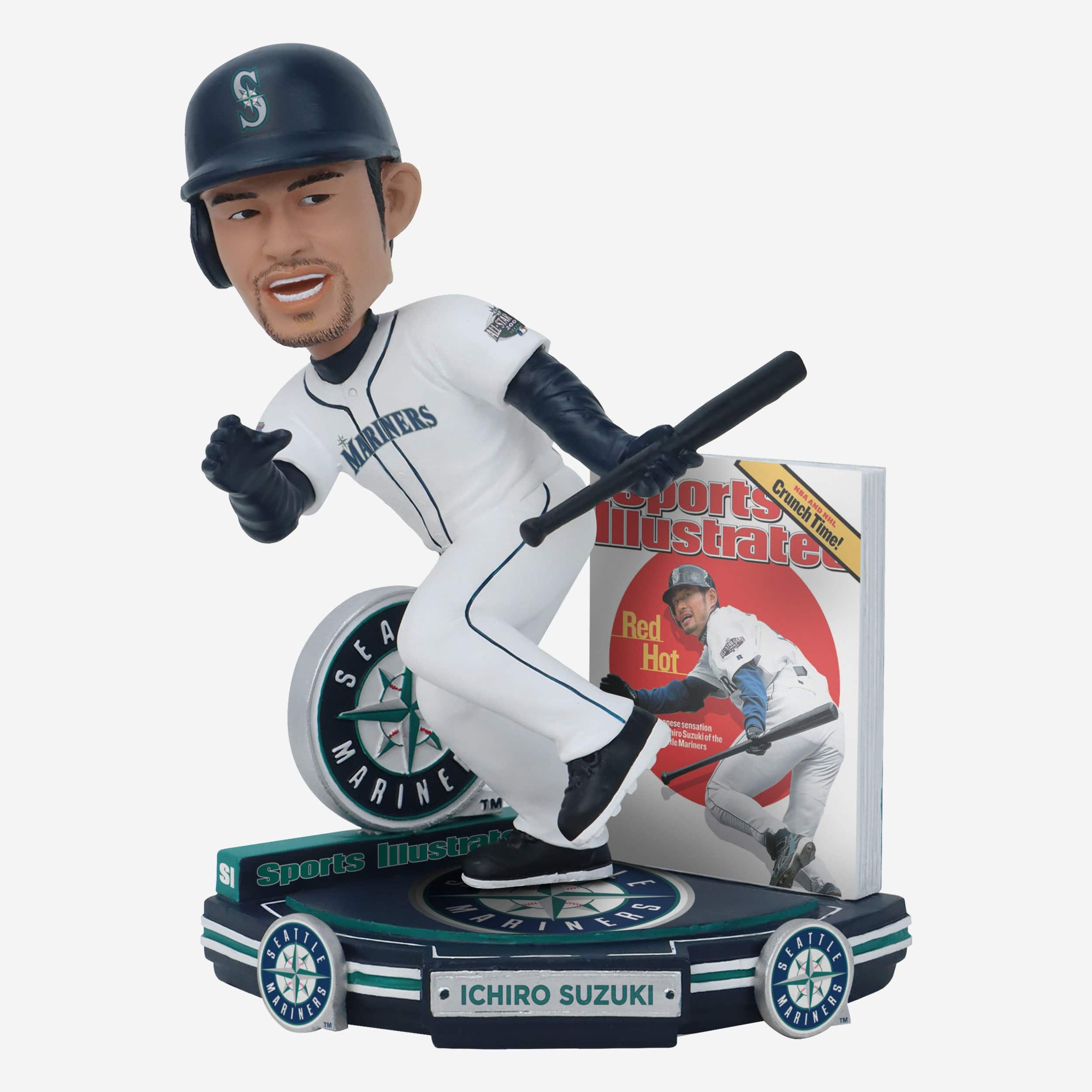 Ichiro Suzuki Seattle Mariners Sports Illustrated Cover Bobblehead