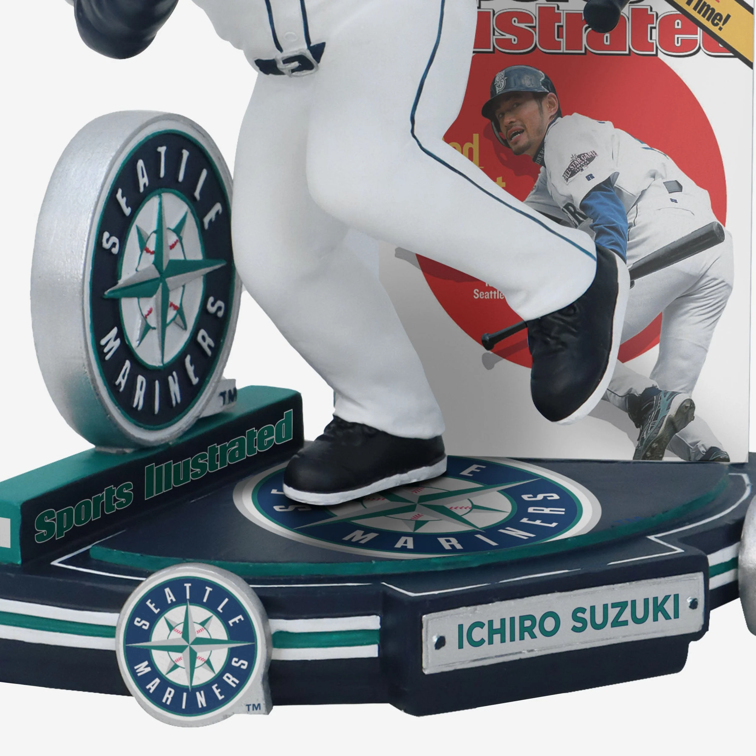 Ichiro Suzuki Seattle Mariners Sports Illustrated Cover Bobblehead - Image 3