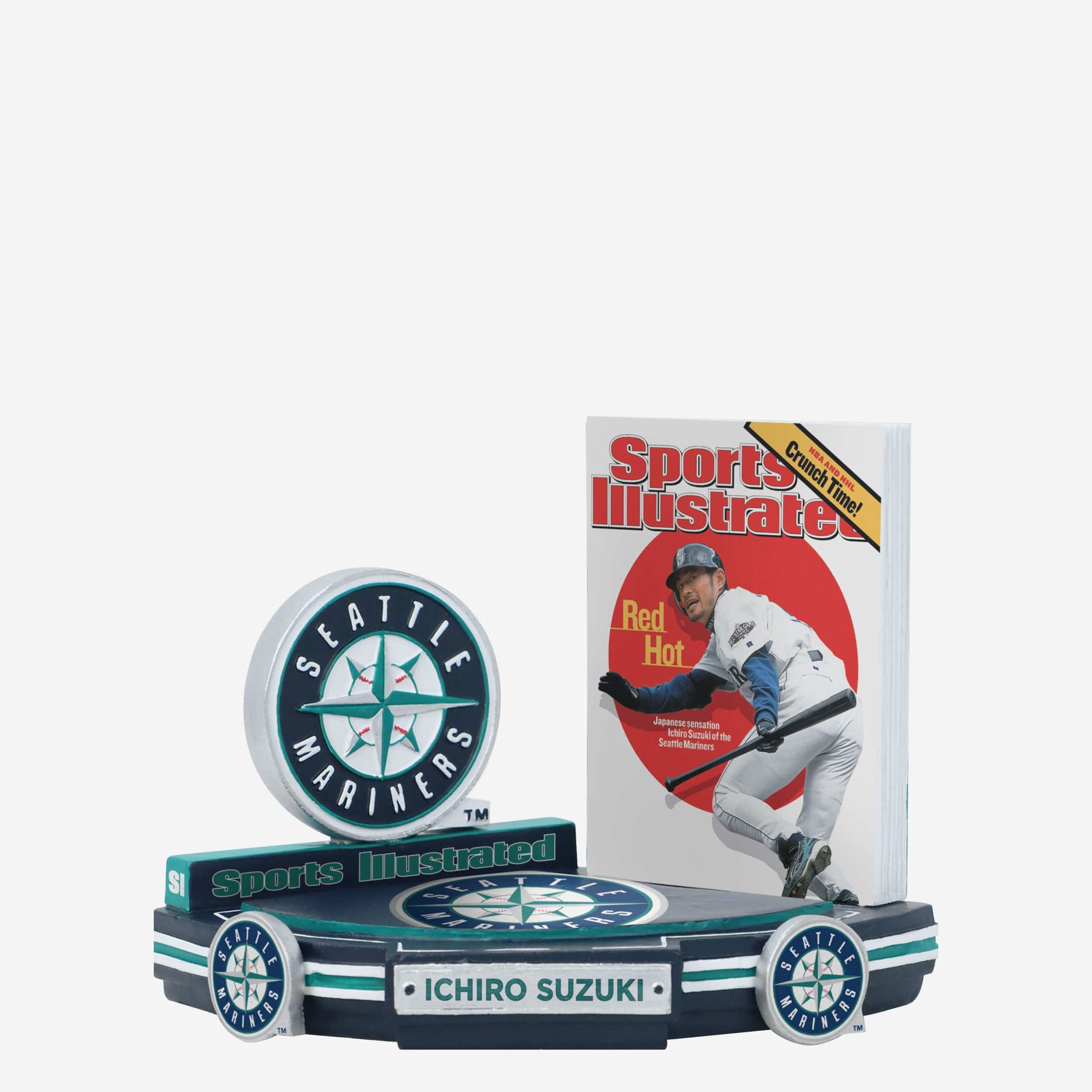 Ichiro Suzuki Seattle Mariners Sports Illustrated Cover Bobblehead - Image 4