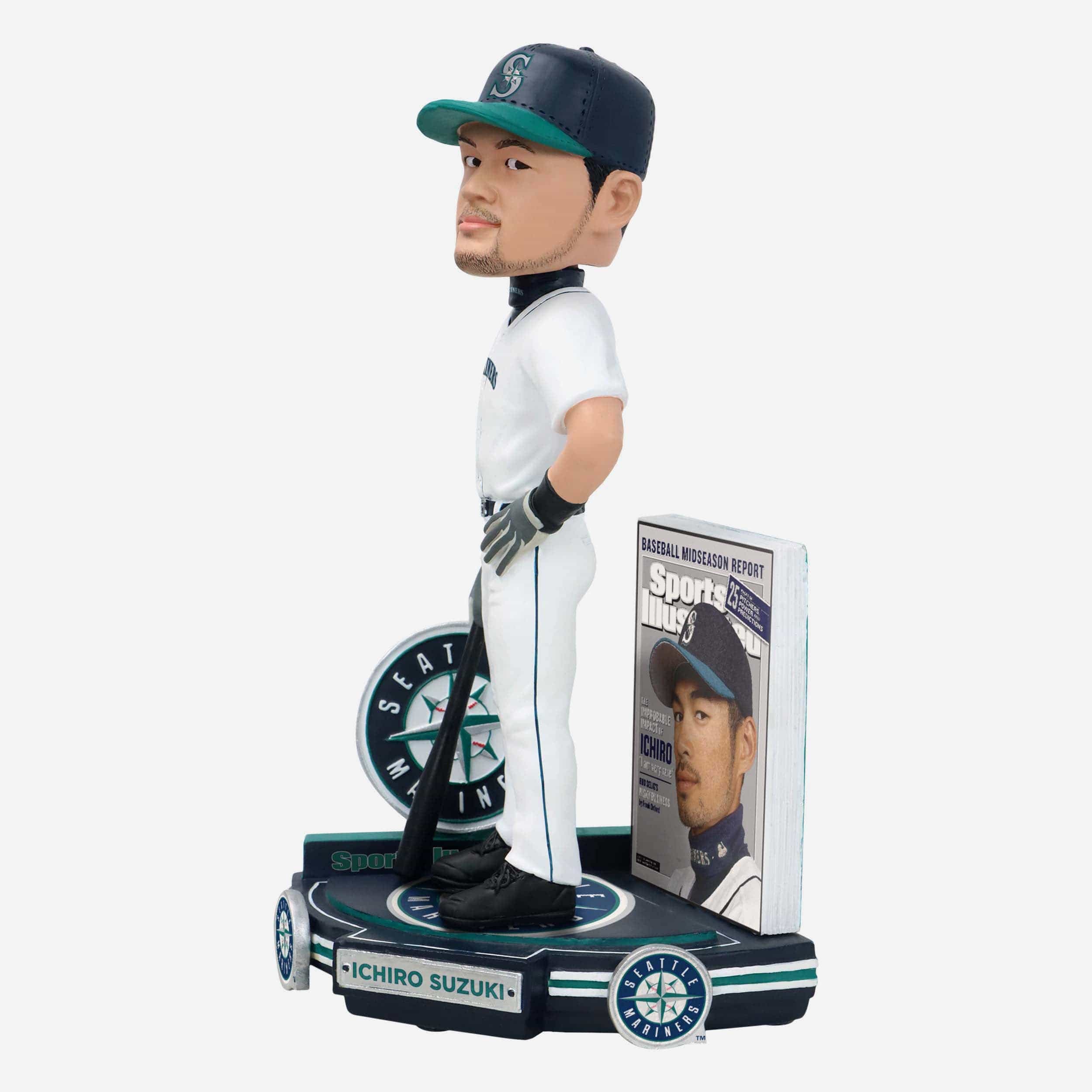 Ichiro Suzuki Seattle Mariners Very Rare Sports Illustrated Cover Bobblehead - Image 5