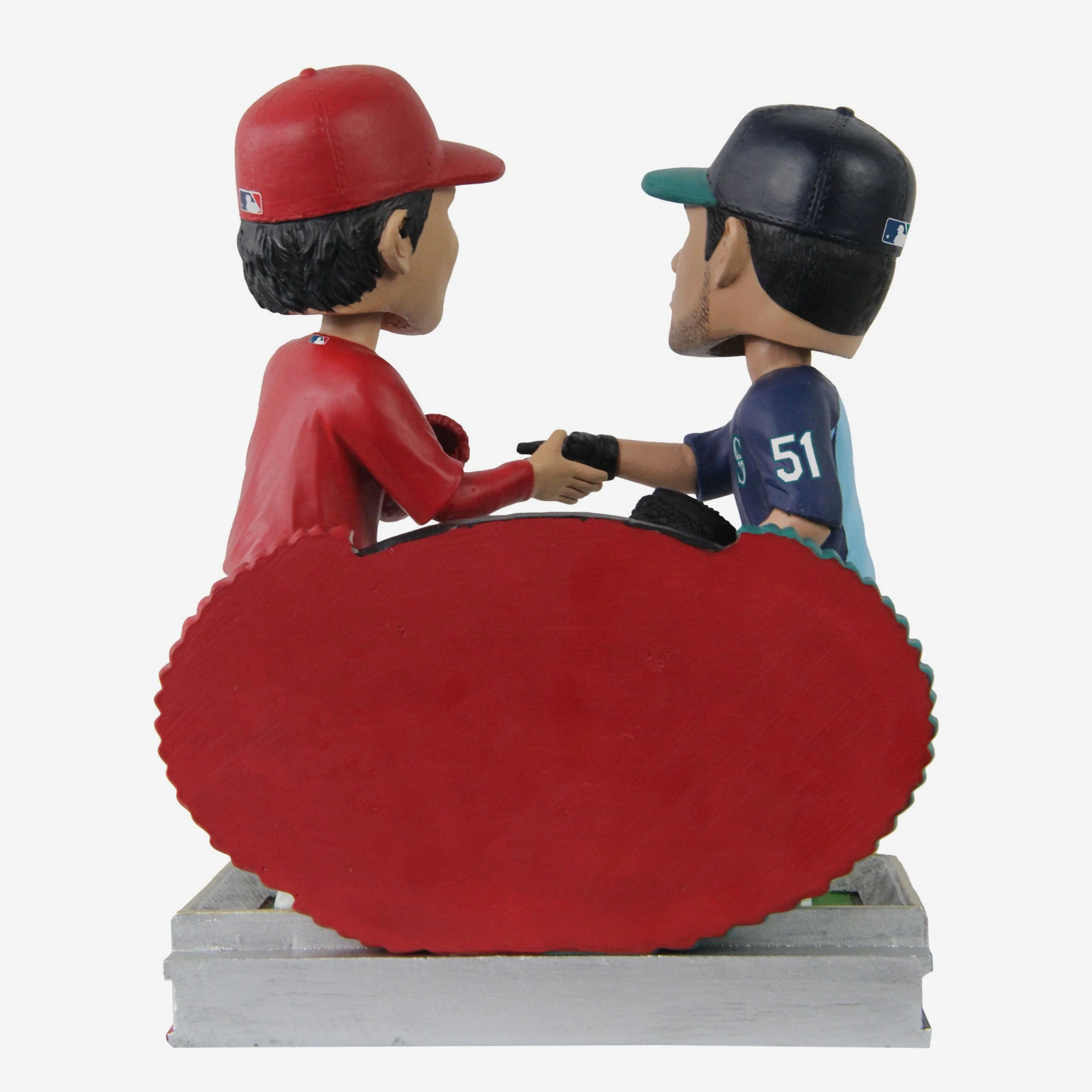 Ichiro Suzuki & Shohei Ohtani Seattle Mariners & Los Angeles Angels 2001 & 2018 AL Rookie Of The Year Dual Bobblehead - Image 7