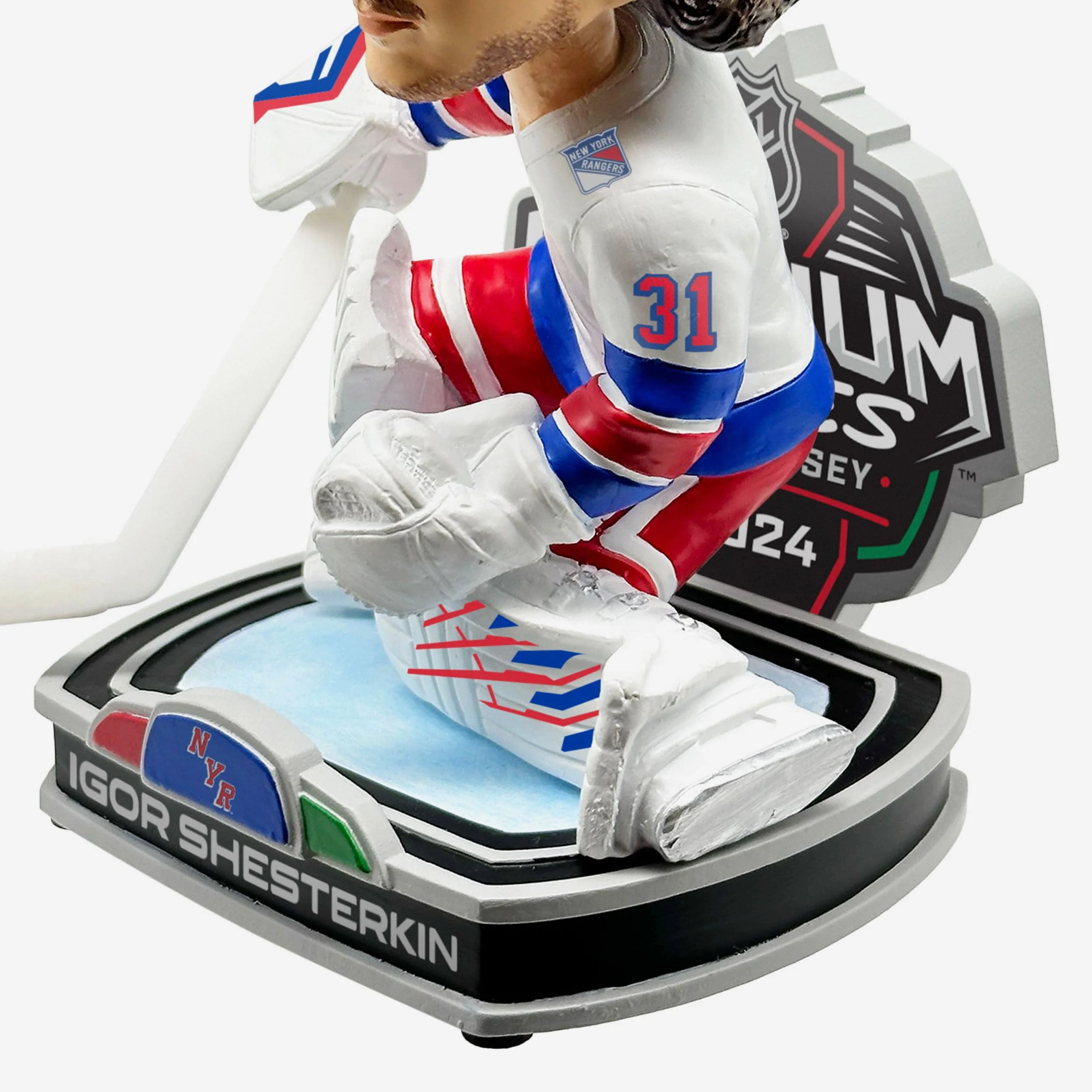 Igor Shesterkin New York Rangers 2024 Stadium Series Bobblehead - Image 3