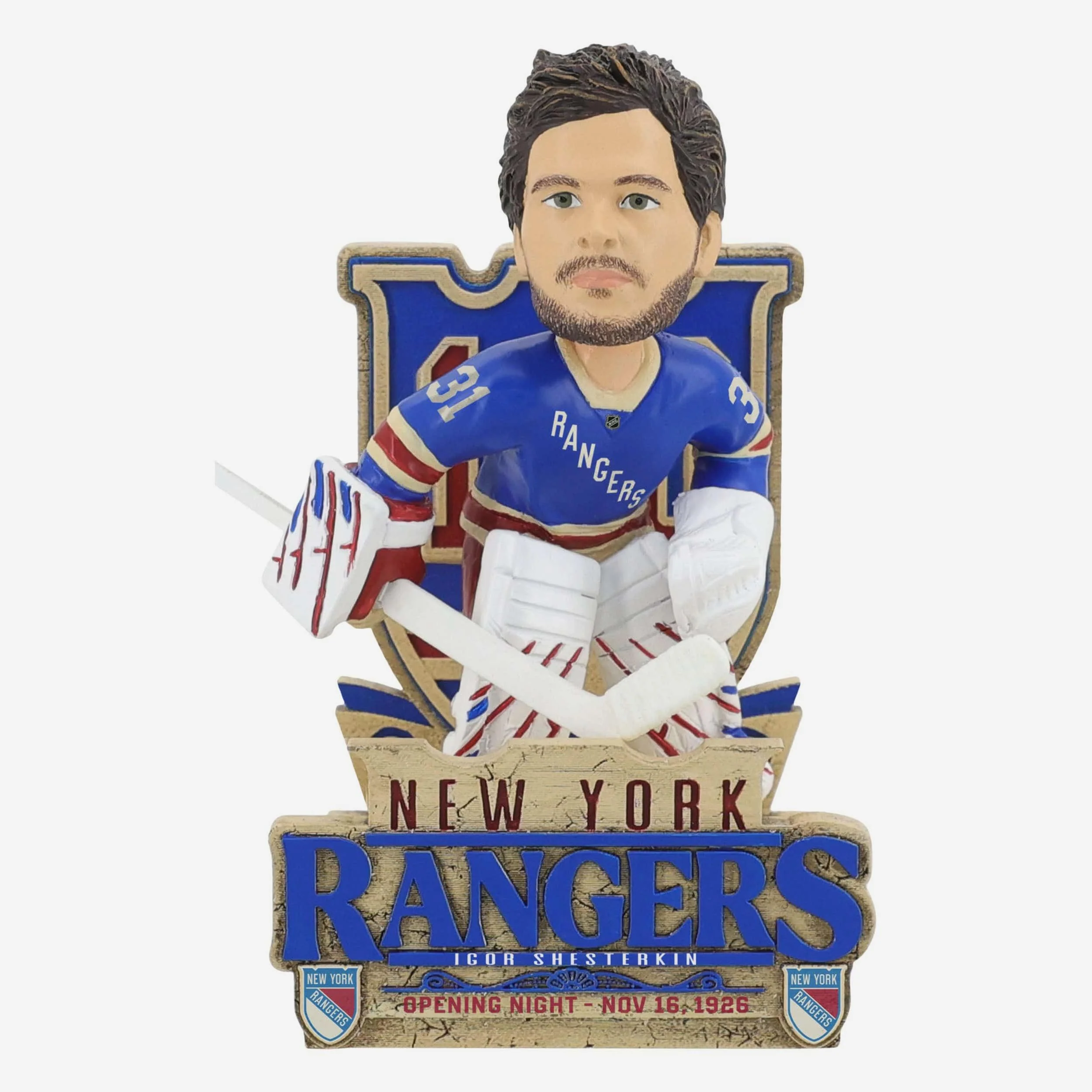 Igor Shesterkin New York Rangers Centennial Bobblehead