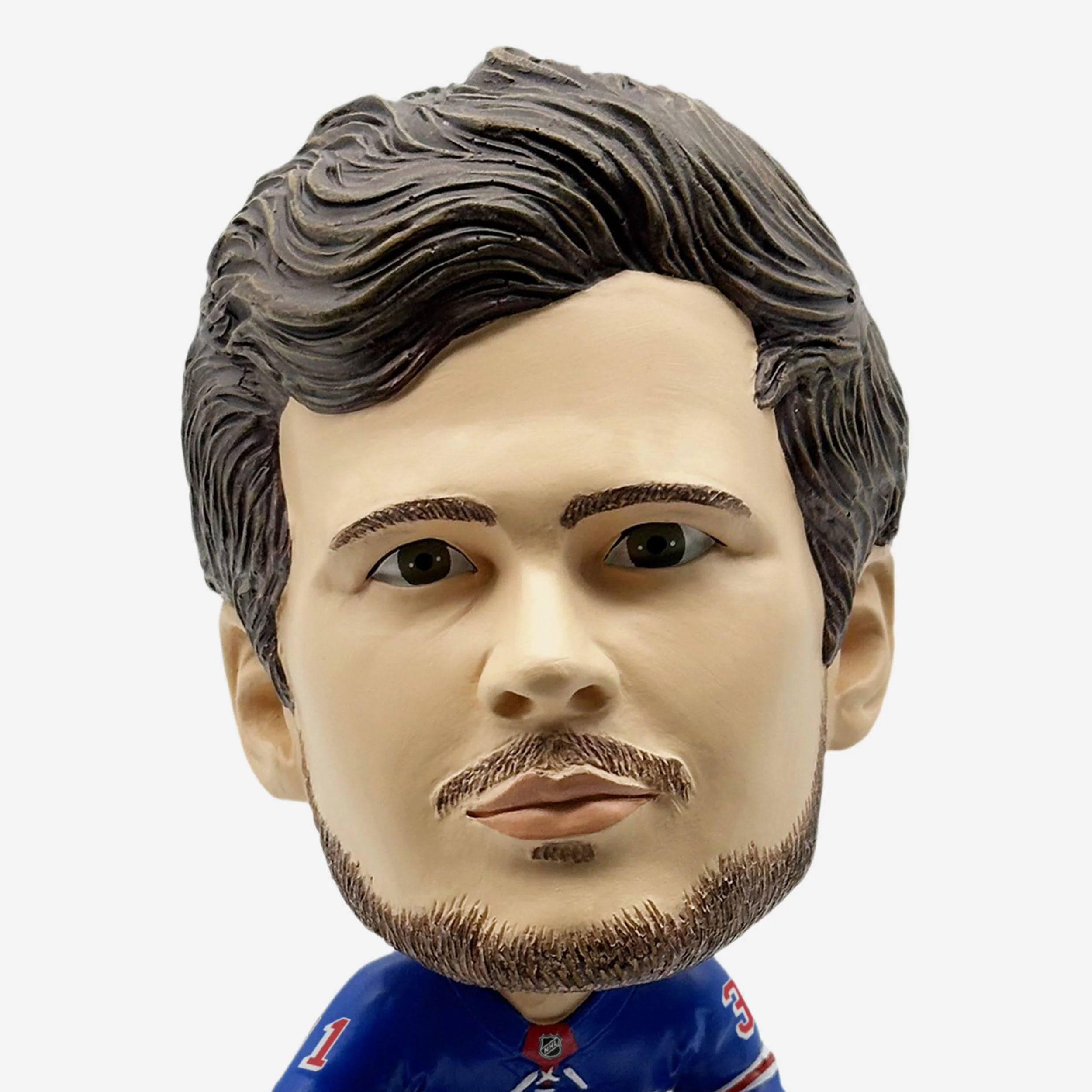 Igor Shesterkin New York Rangers Ice Stripe Bighead Bobblehead - Image 2