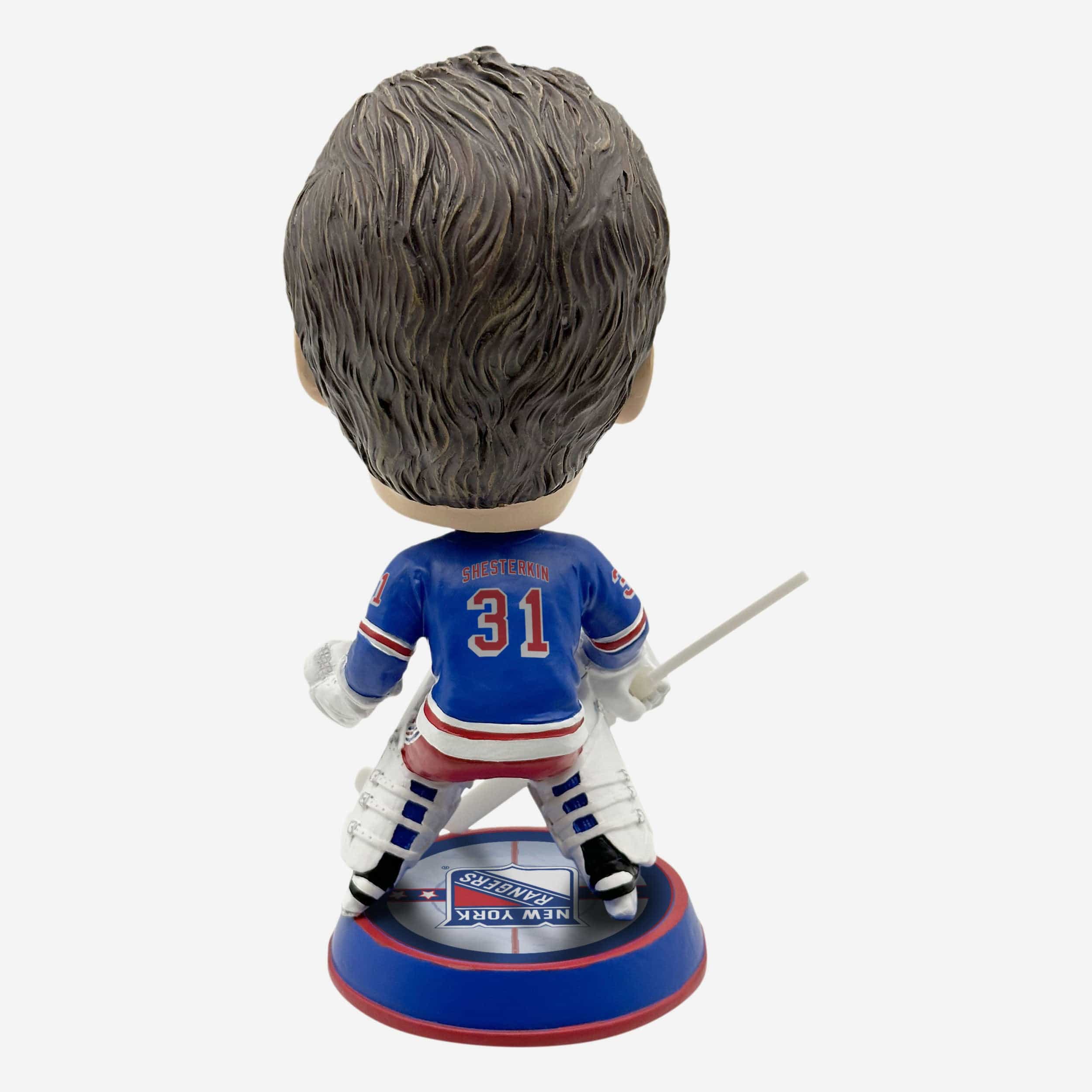 Igor Shesterkin New York Rangers Ice Stripe Bighead Bobblehead - Image 5