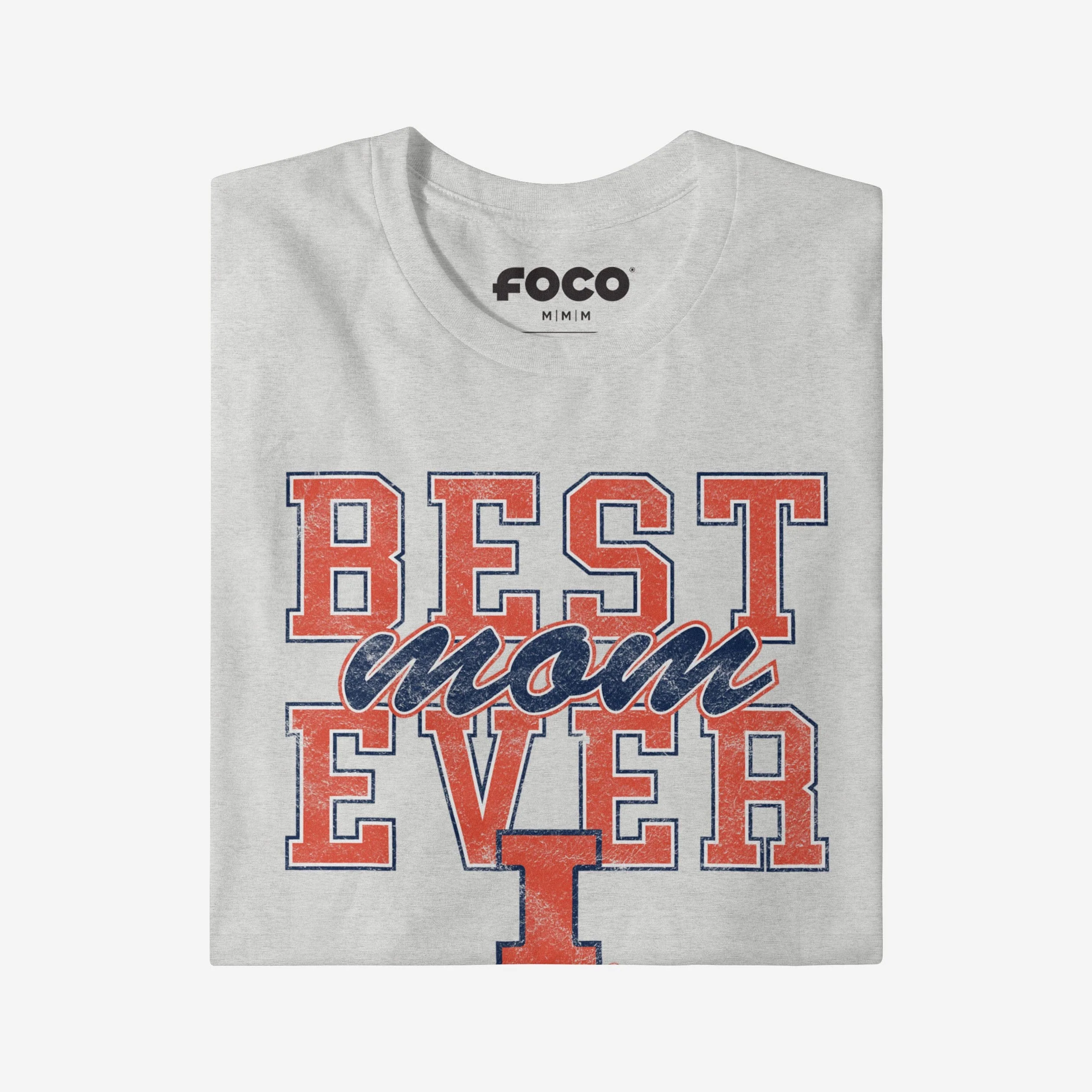 Illinois Fighting Illini Best Mom Ever Stacked T-Shirt - Image 3