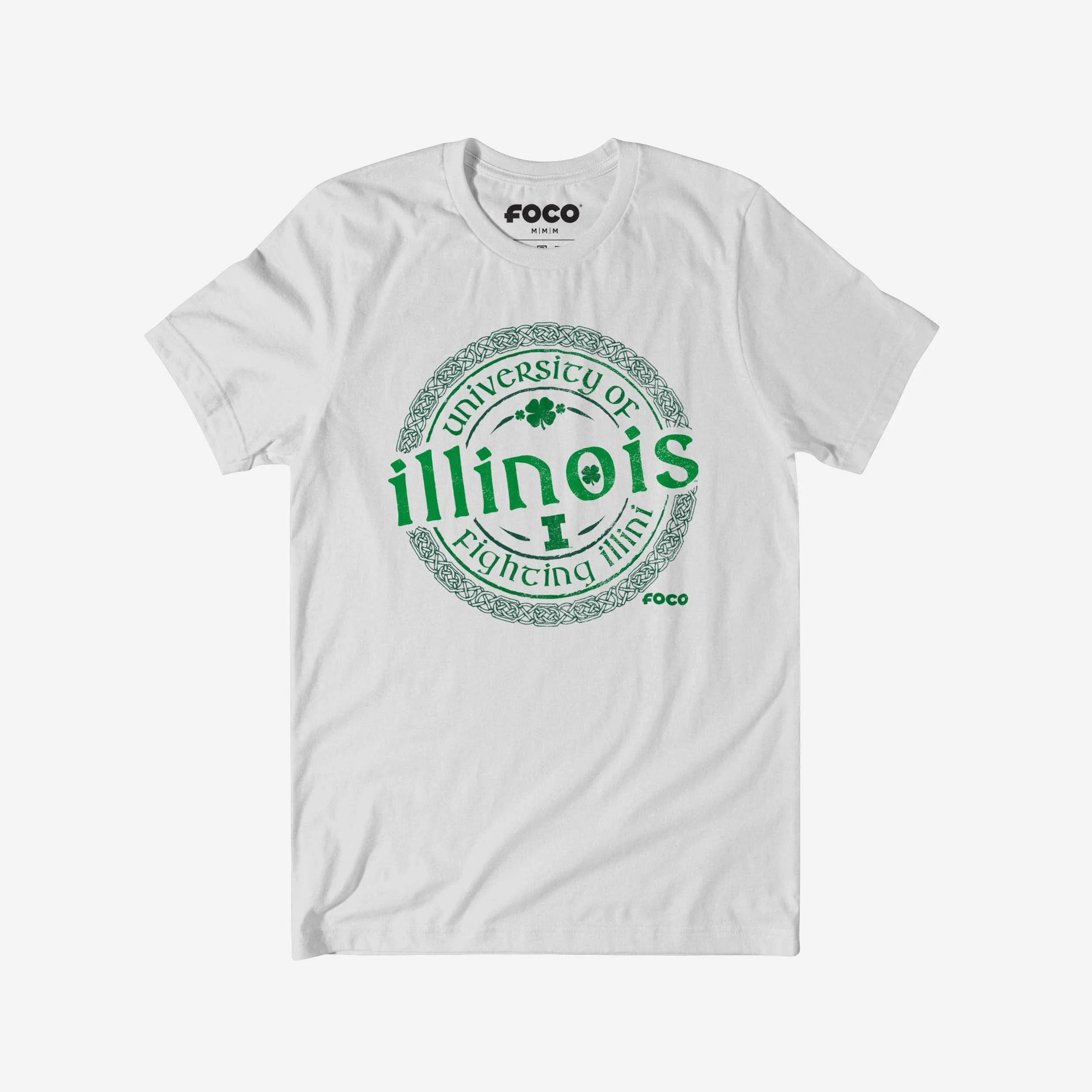 Illinois Fighting Illini Clover Crest T-Shirt