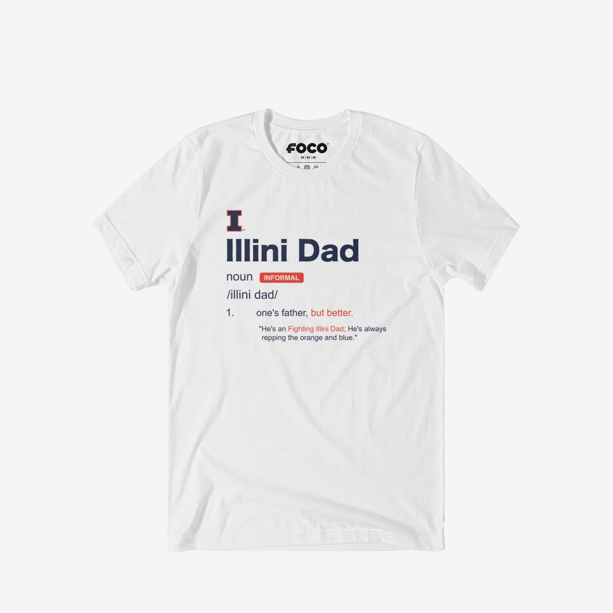 Illinois Fighting Illini Dad Definition T-Shirt