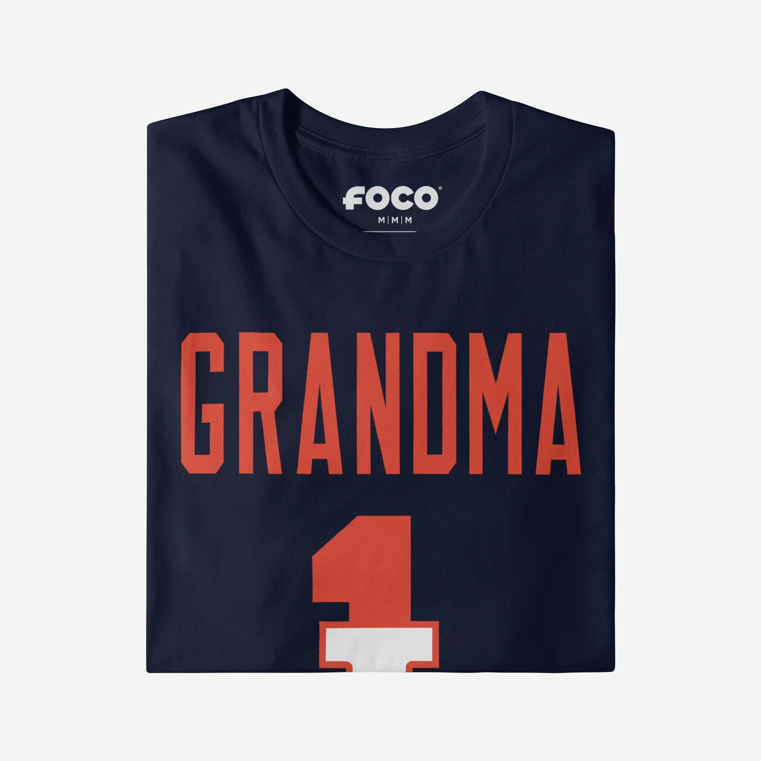 Illinois Fighting Illini Number 1 Grandma T-Shirt - Image 3