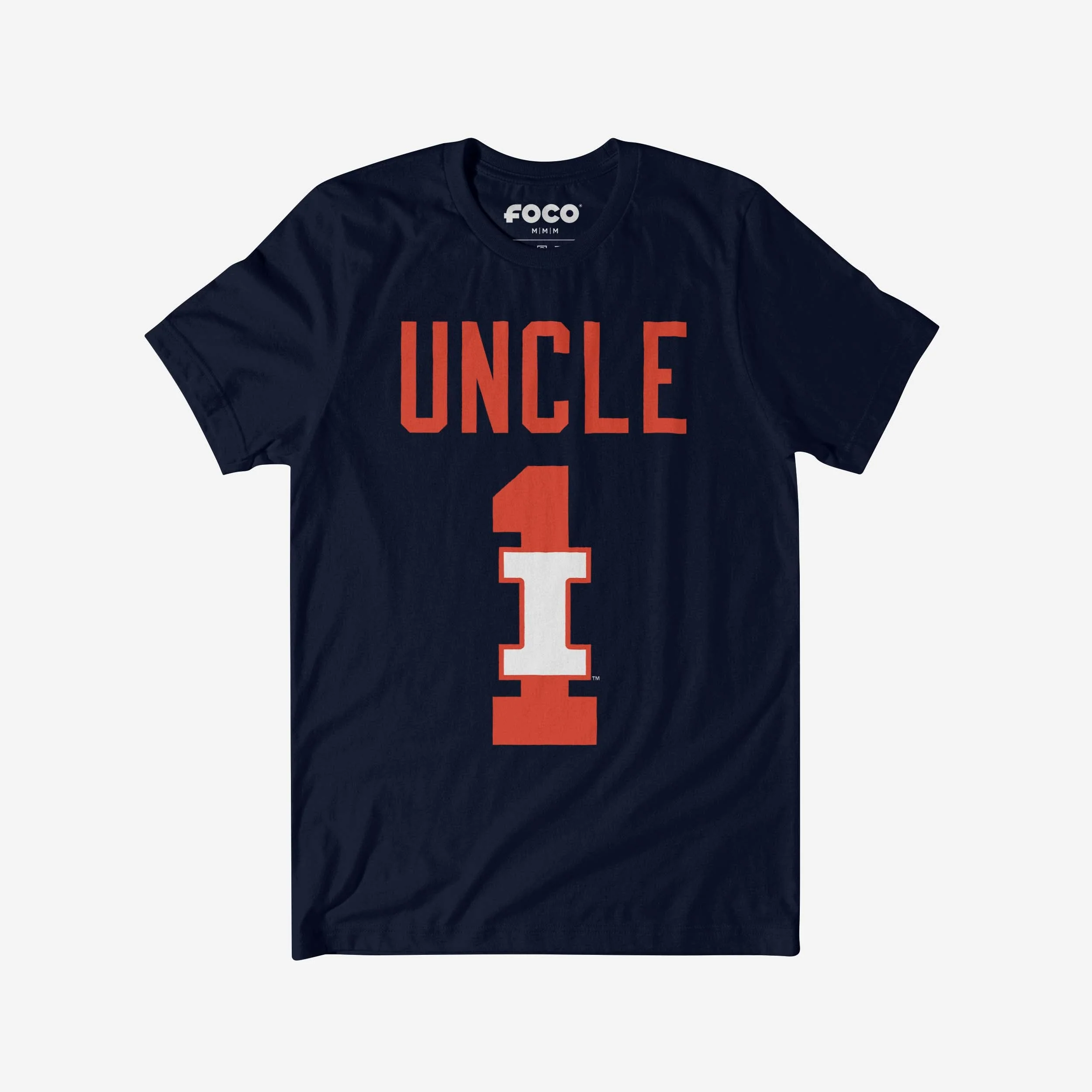 Illinois Fighting Illini Number 1 Uncle T-Shirt