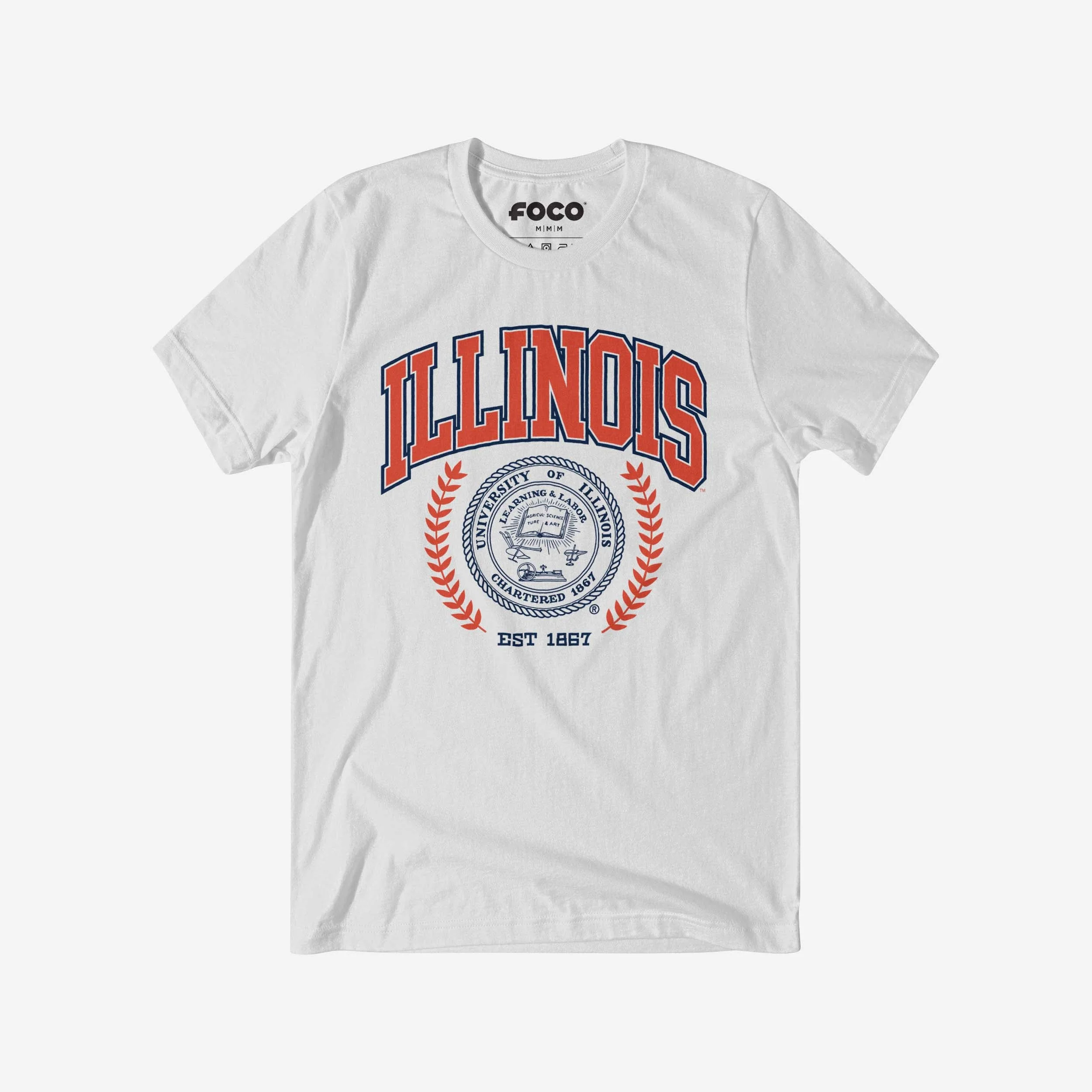 Illinois Fighting Illini Team Crest T-Shirt