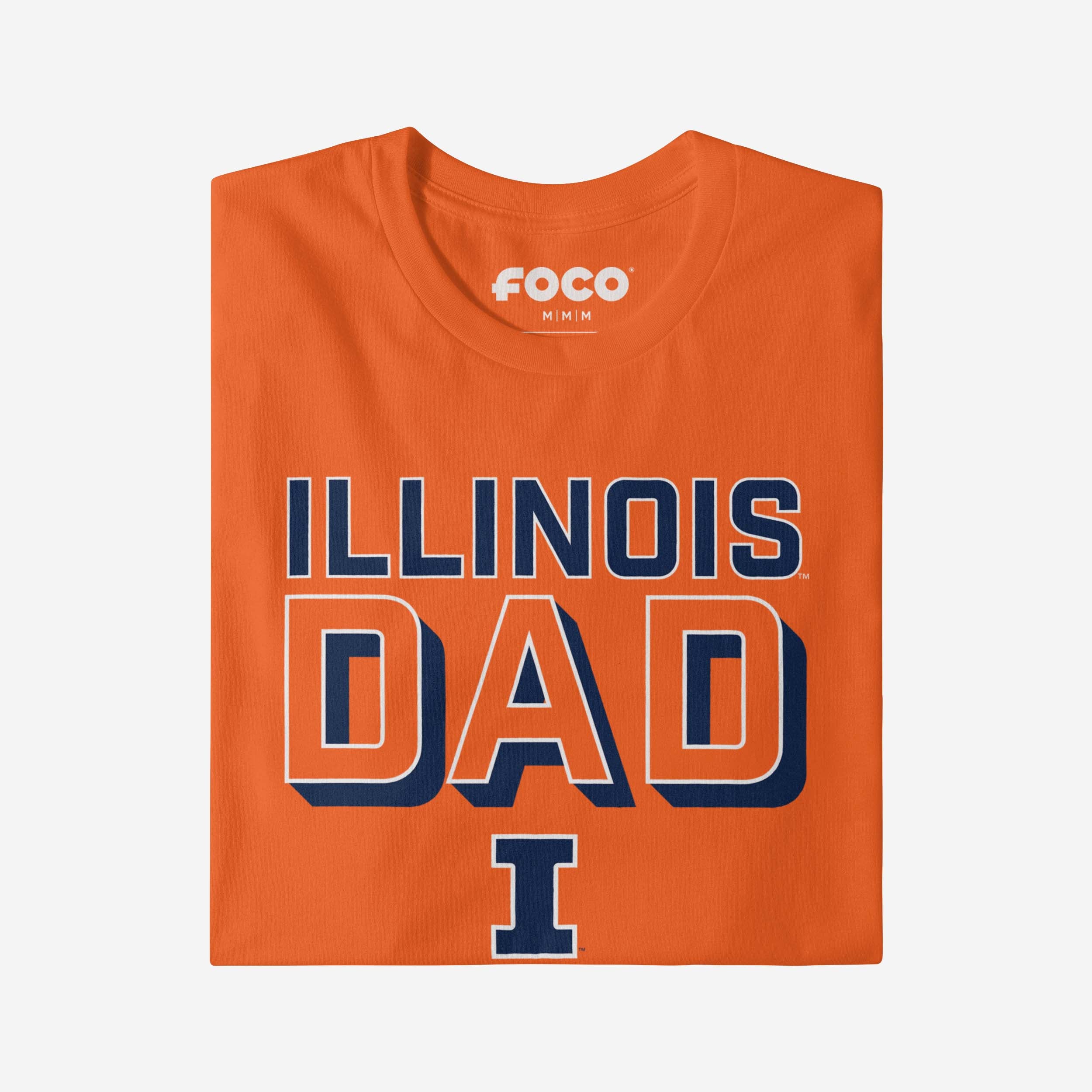 Illinois Fighting Illini Team Dad T-Shirt - Image 4