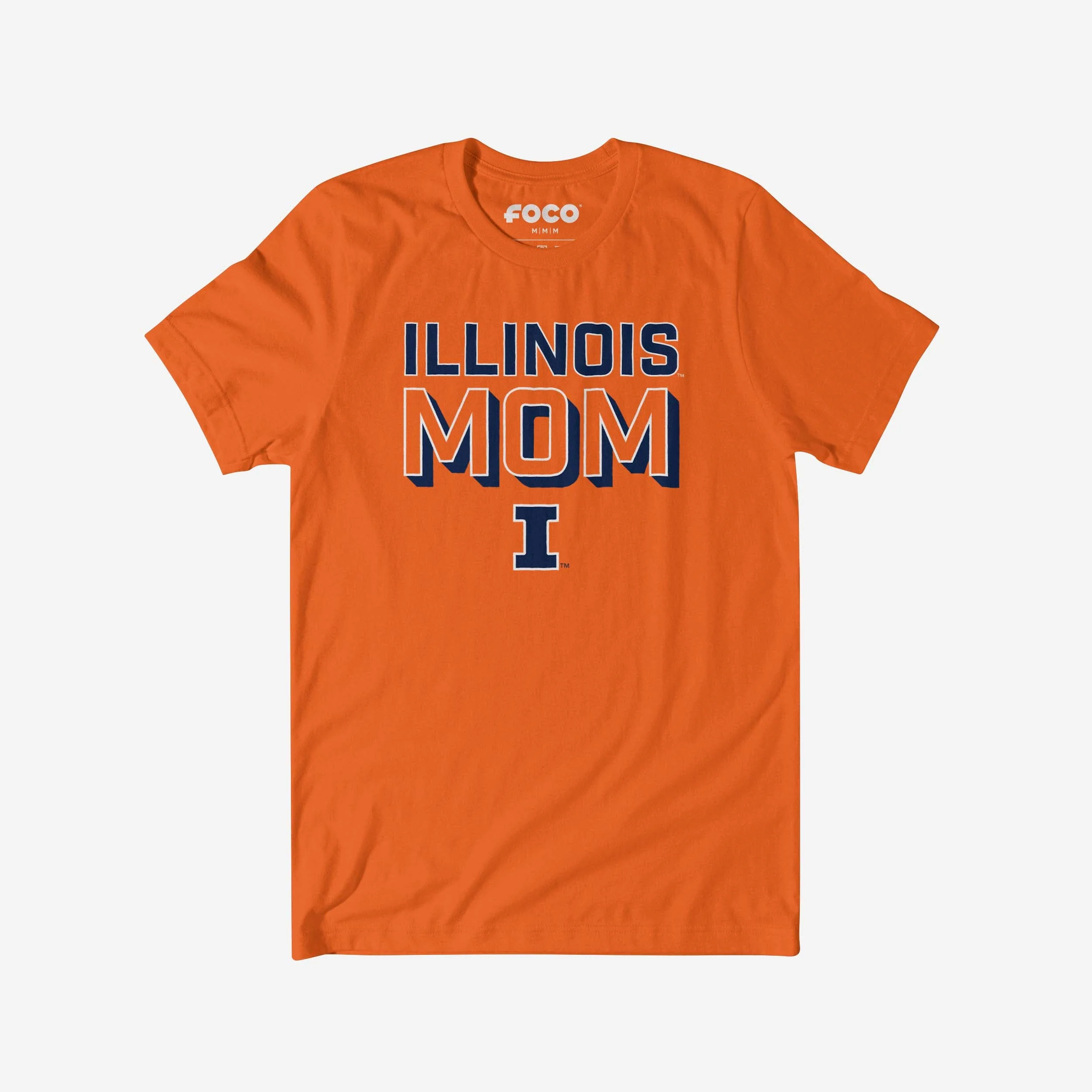 Illinois Fighting Illini Team Mom T-Shirt