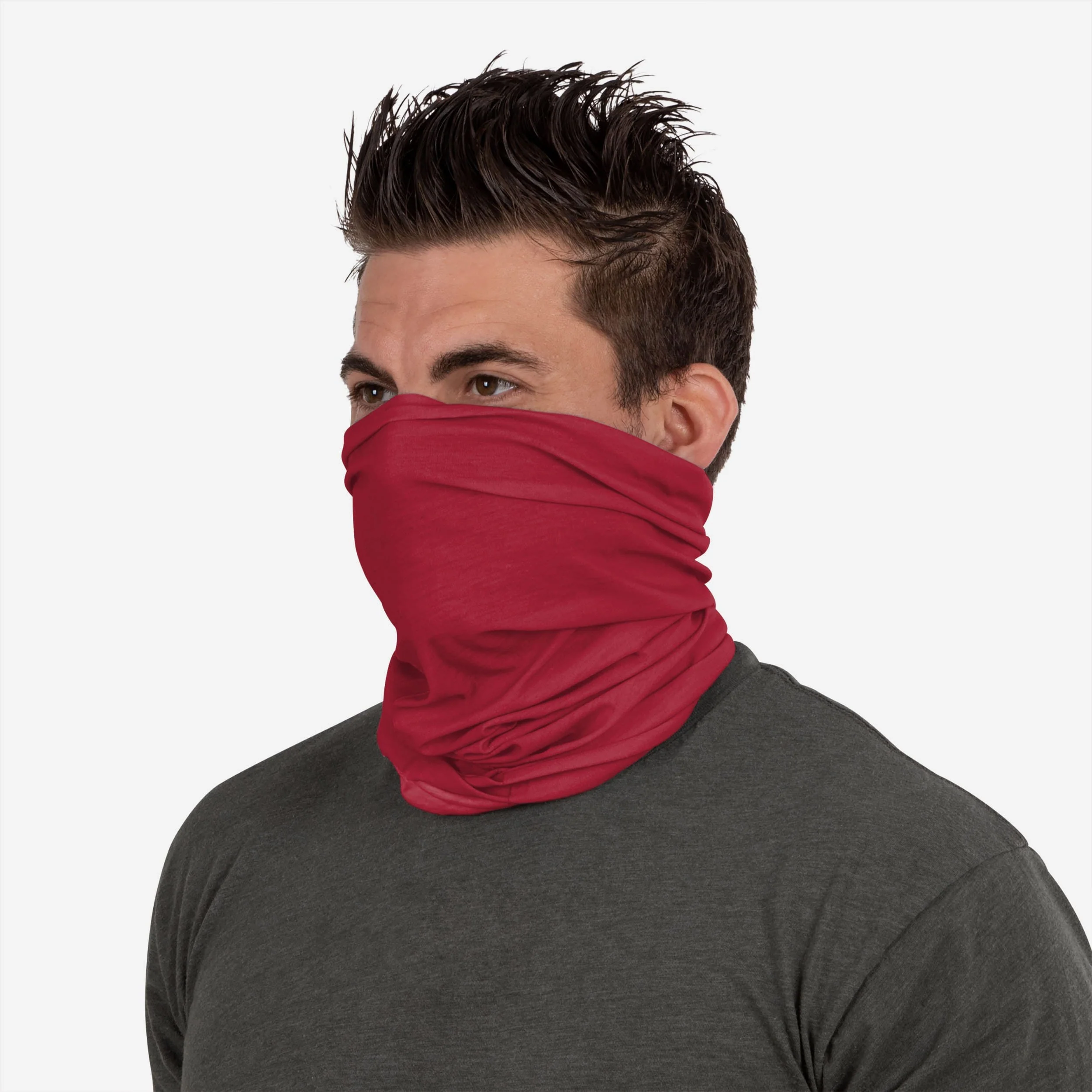 Indiana Hoosiers Big Logo Gaiter Scarf - Image 4