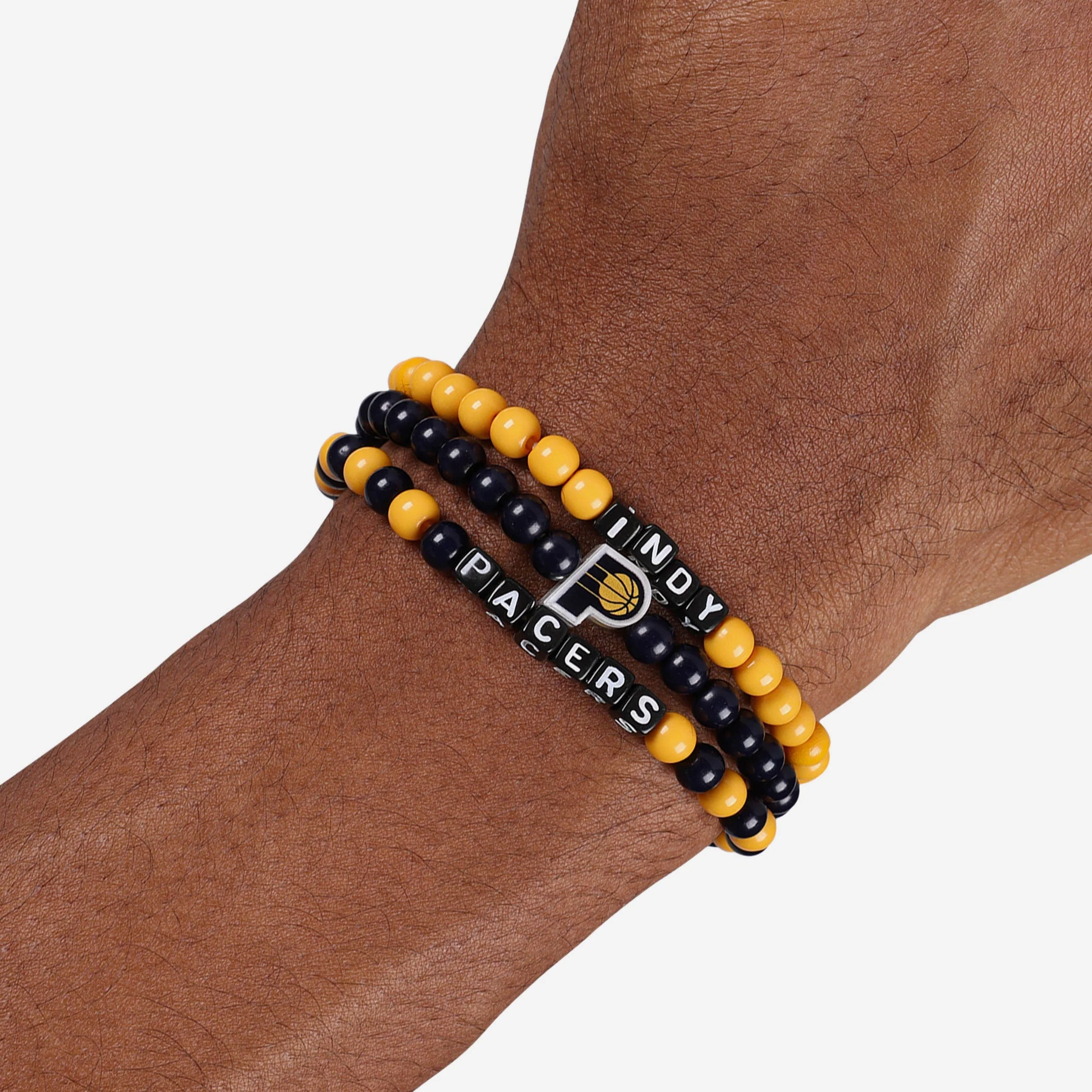 Indiana Pacers 3 Pack Beaded Friendship Bracelet - Image 4