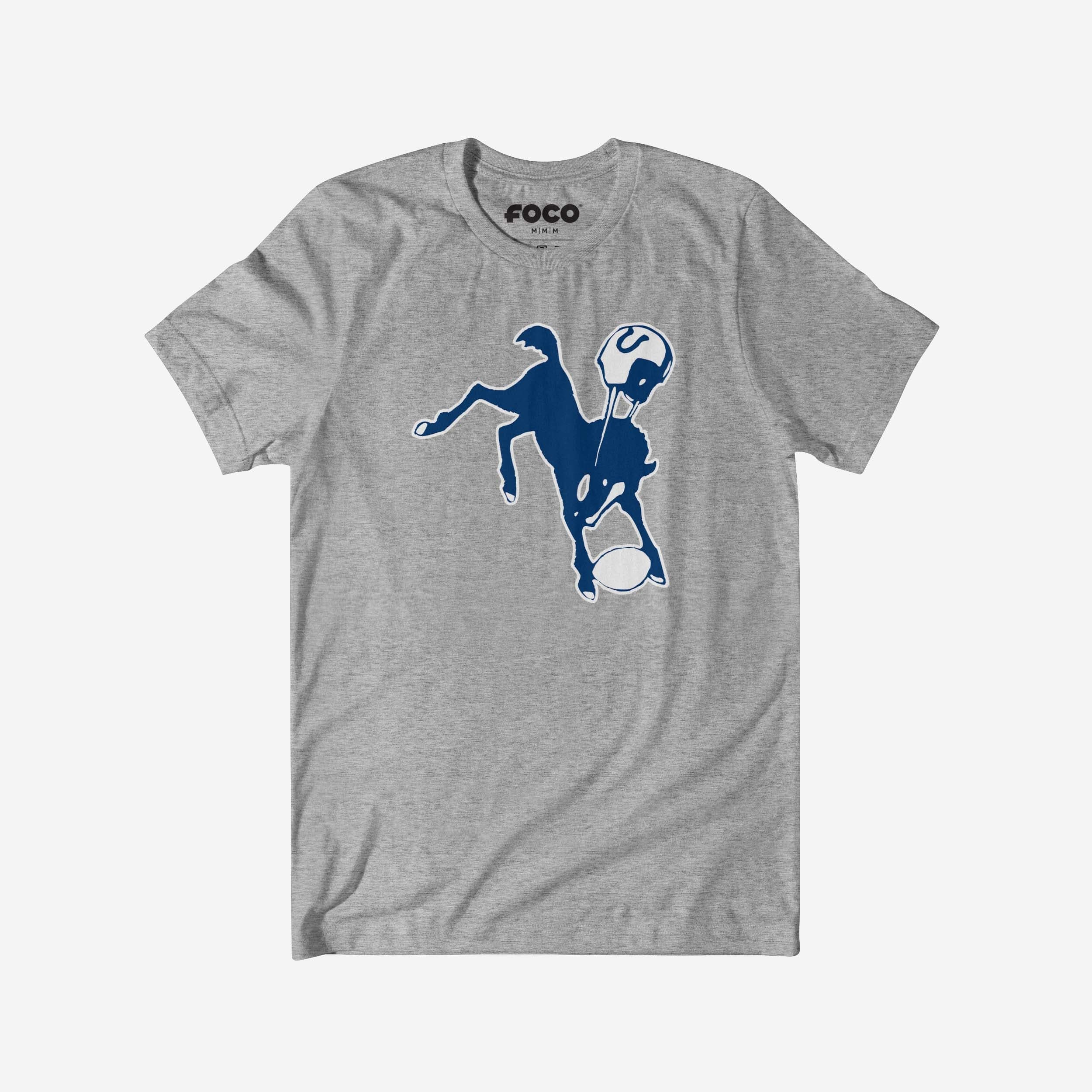 Indianapolis Colts 1961 Retro Logo T-Shirt - Image 5
